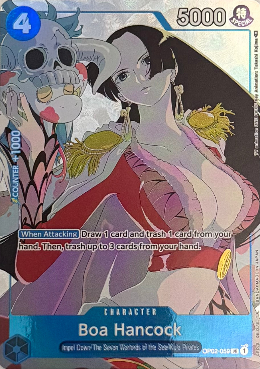 One Piece Tcg Boa Hancock Op02-059