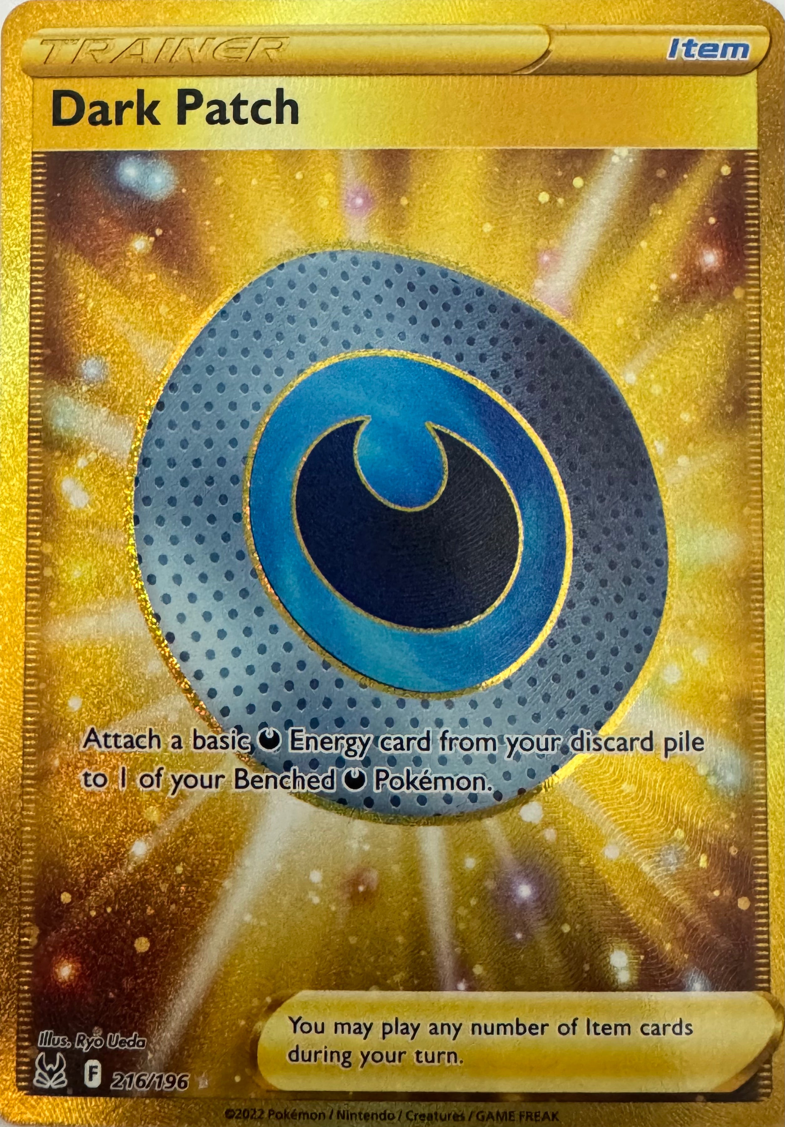 Pokemon Tcg Dark Patch 216/196