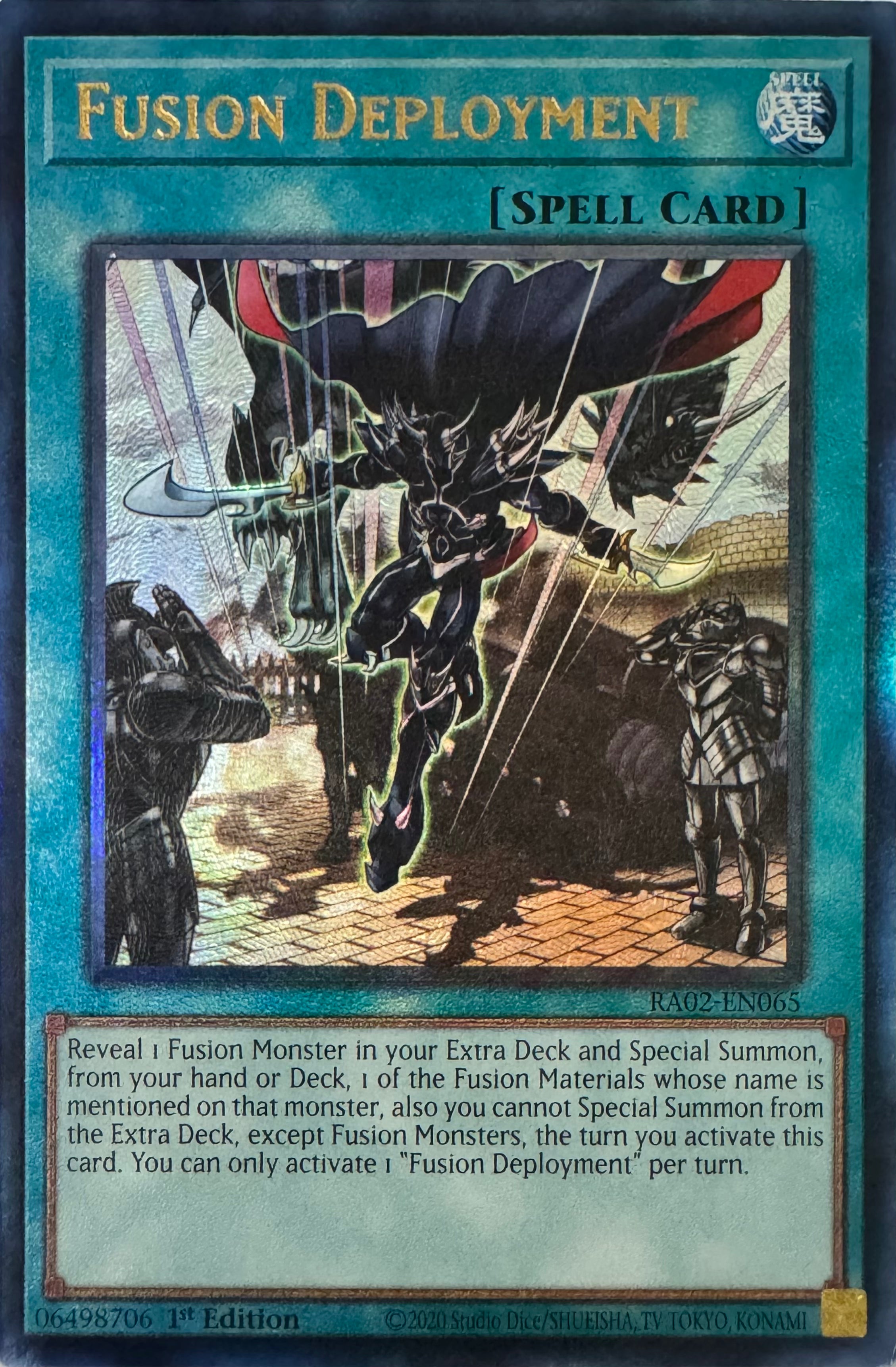 Yugioh! Fusion Deployment Ra02-en065 1st Edition Ultimate