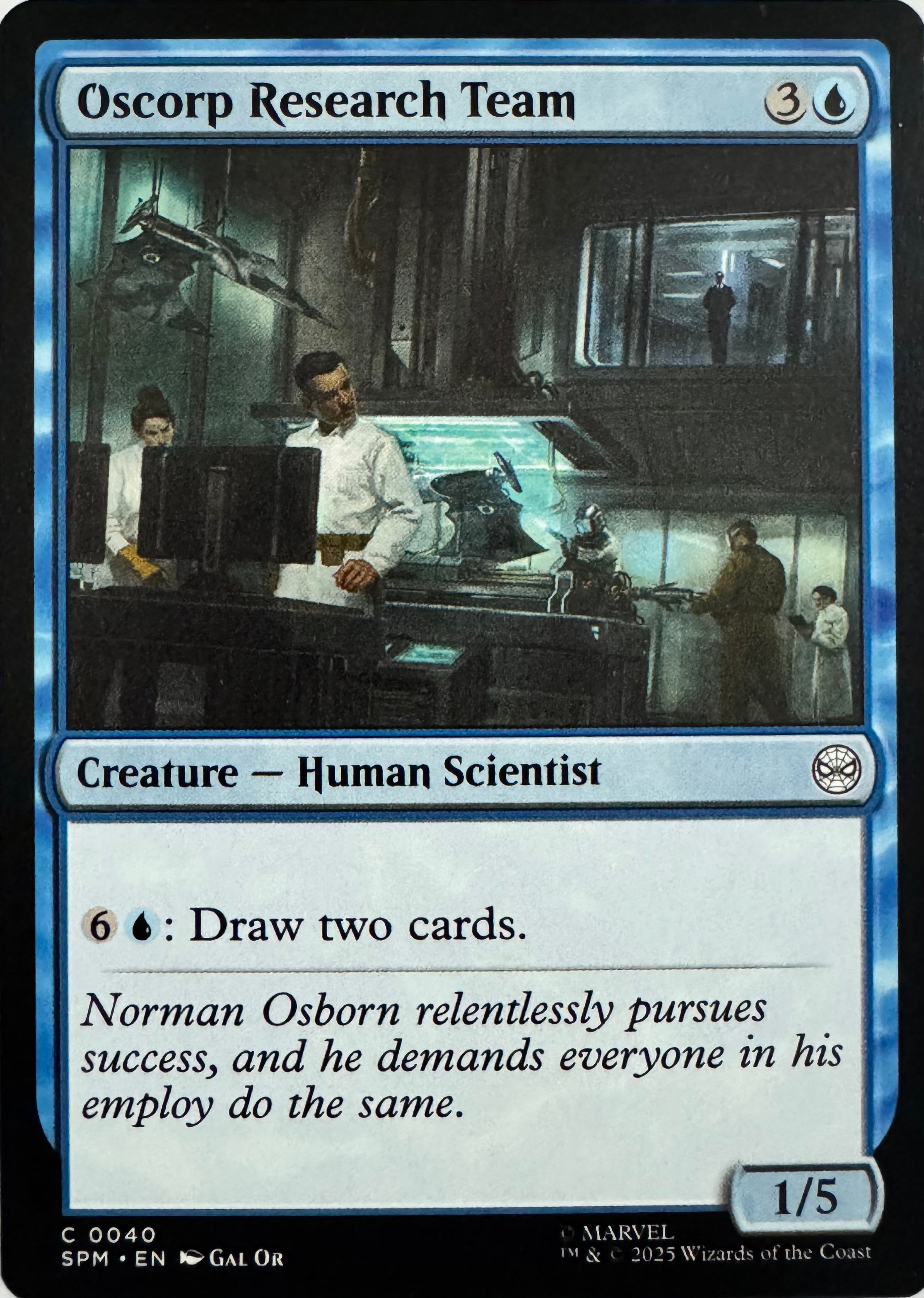 Magic Oscorp Research Team 0040