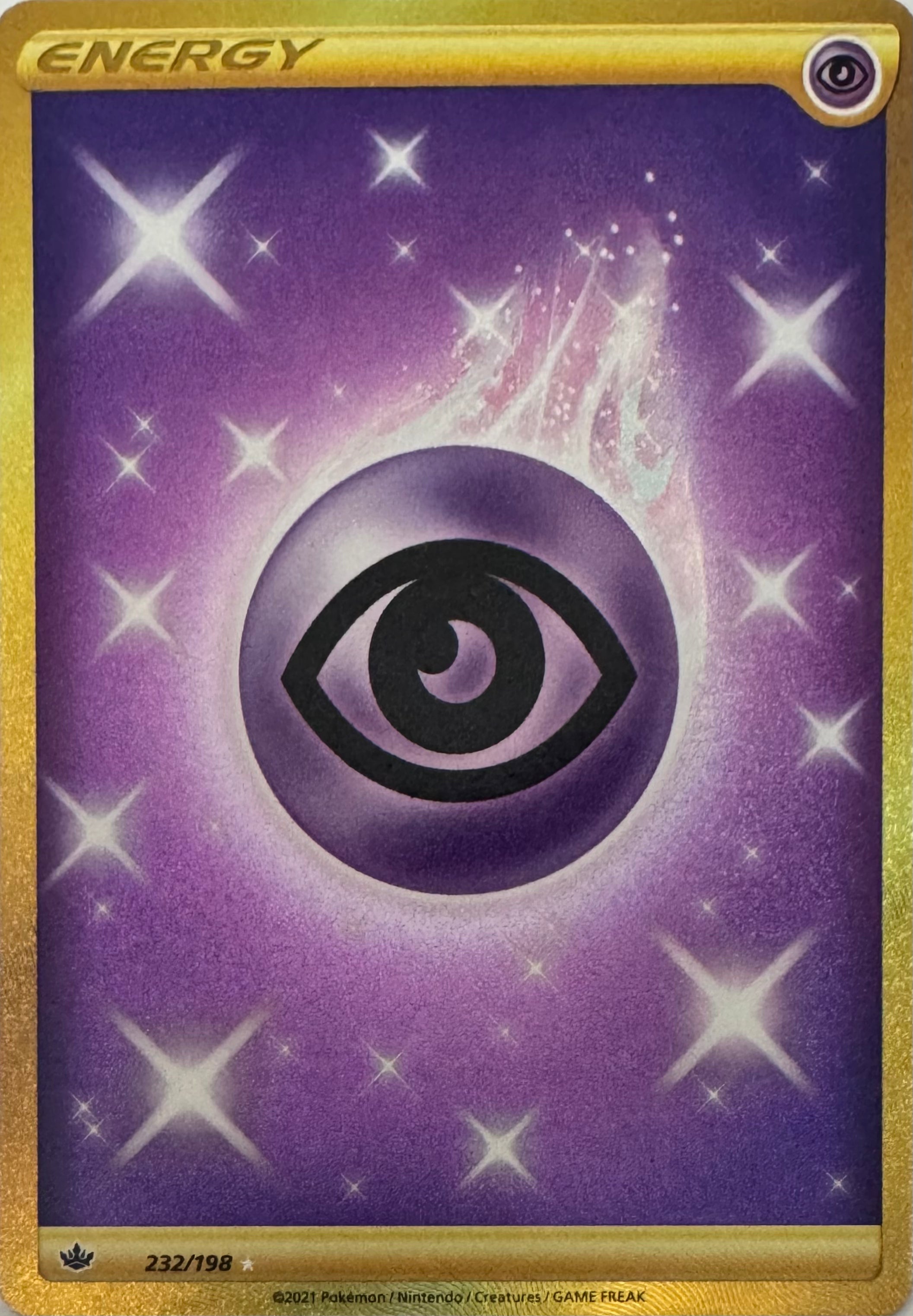 Pokemon Tcg Basic Energy Psychic 232/198