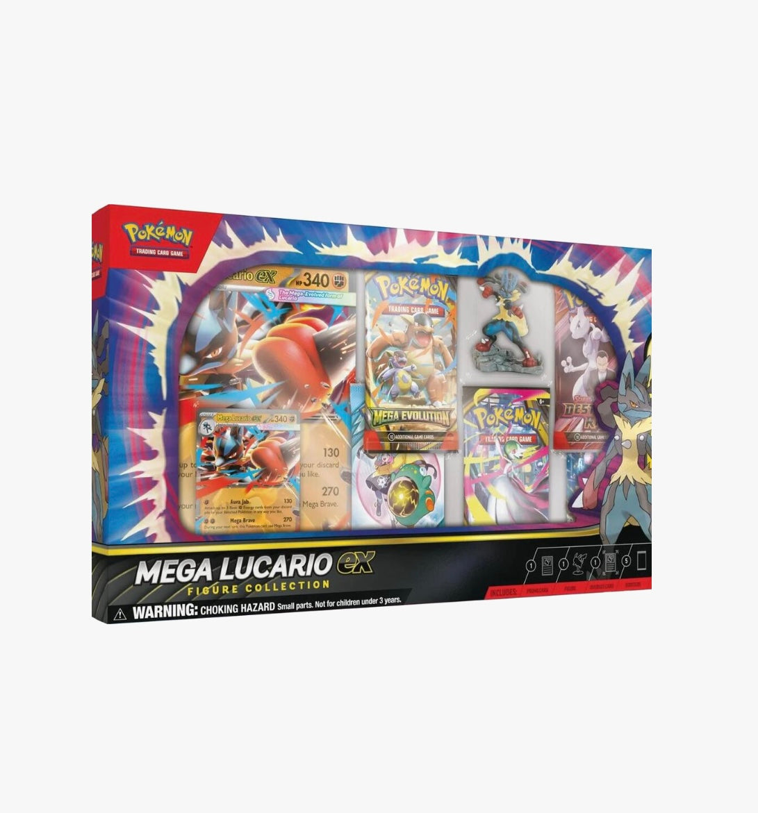 Pokemon Tcg Mega Lucario Ex Figure Collection