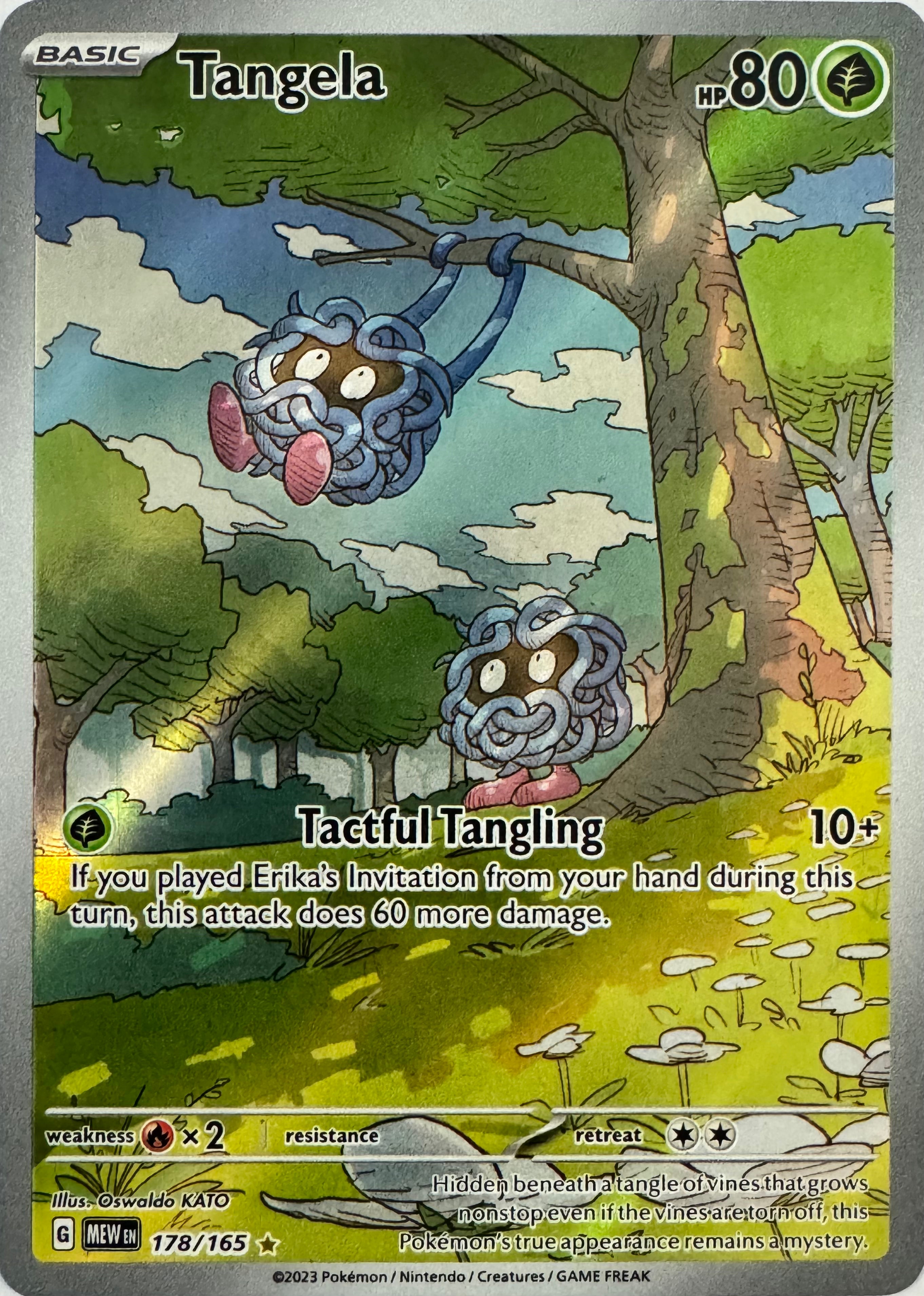Pokemon Tcg Tangela 178/165
