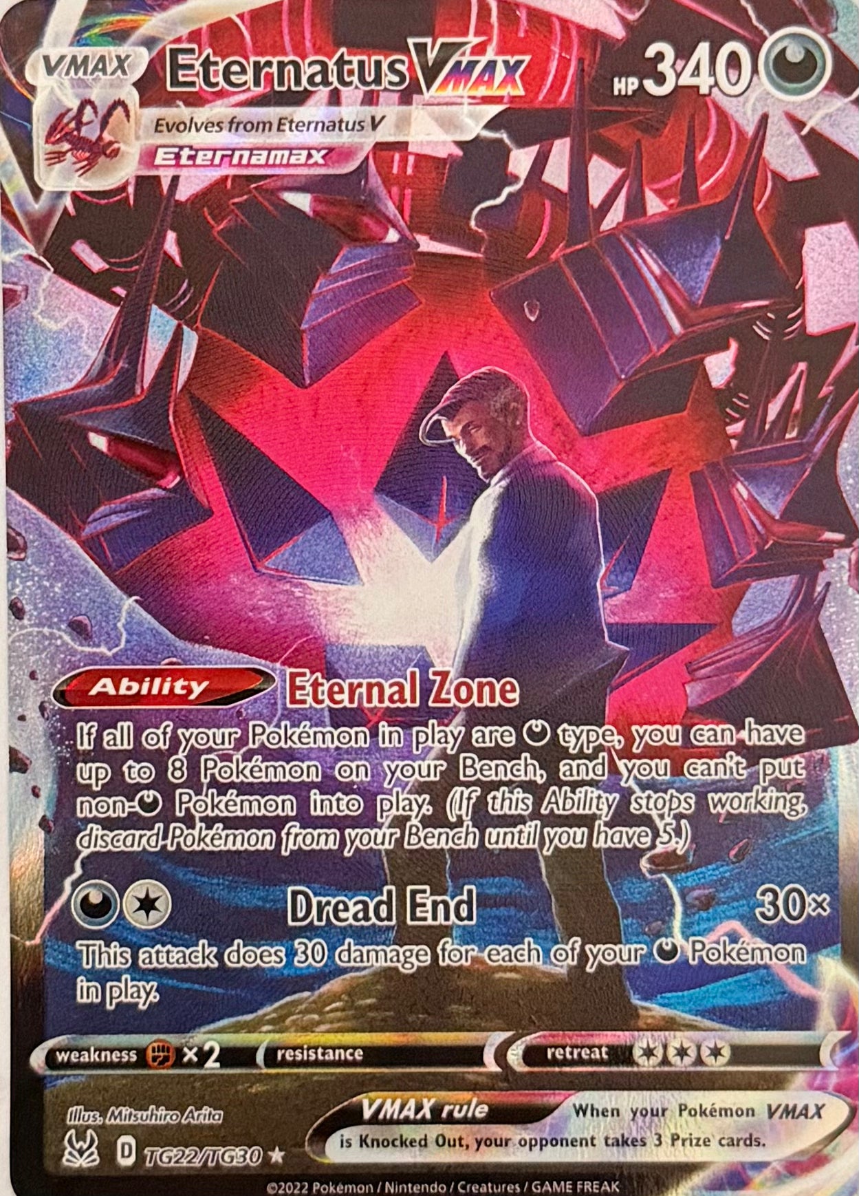 Pokemon Tcg Eternatus Vmax TG22/TG30