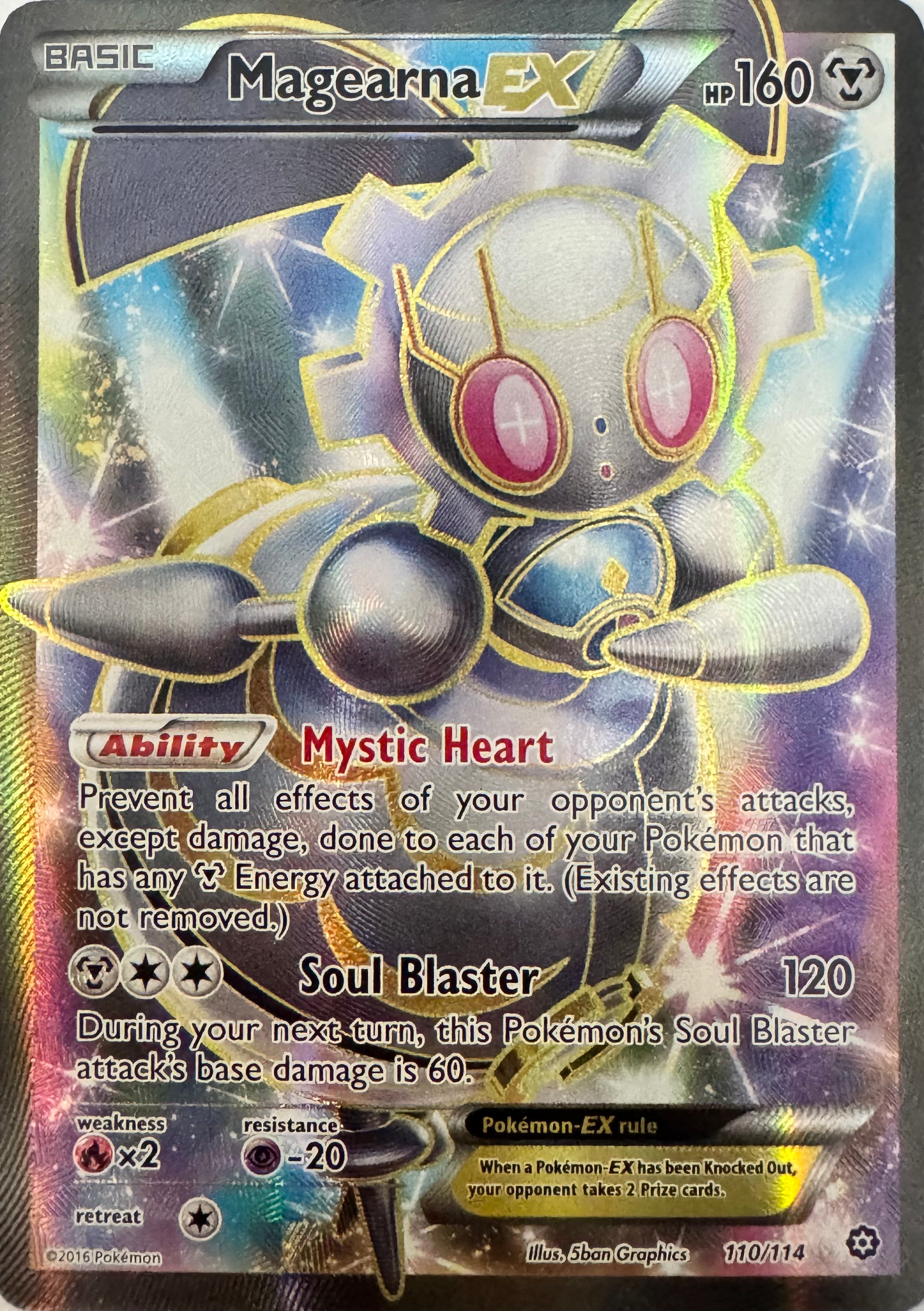 Pokemon Tcg Magearna Ex 110/114
