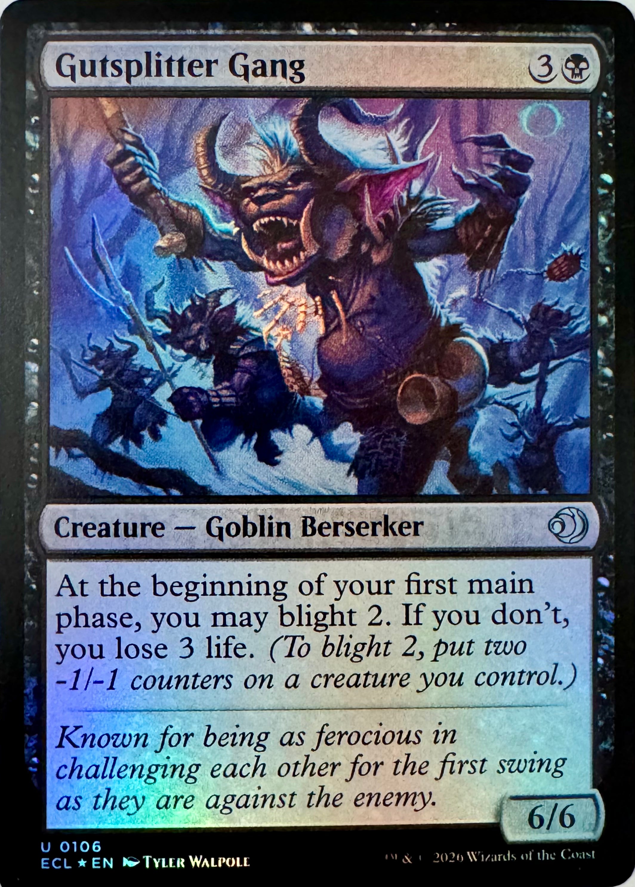 Magic Gutsplitter Gang 0106 Foil