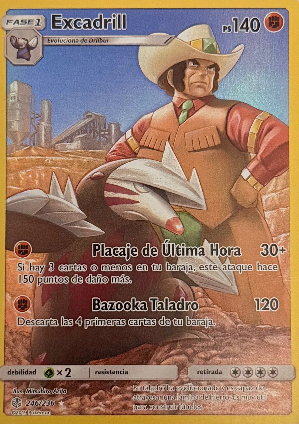 Pokemon Tcg Excadrill 246/236 Español
