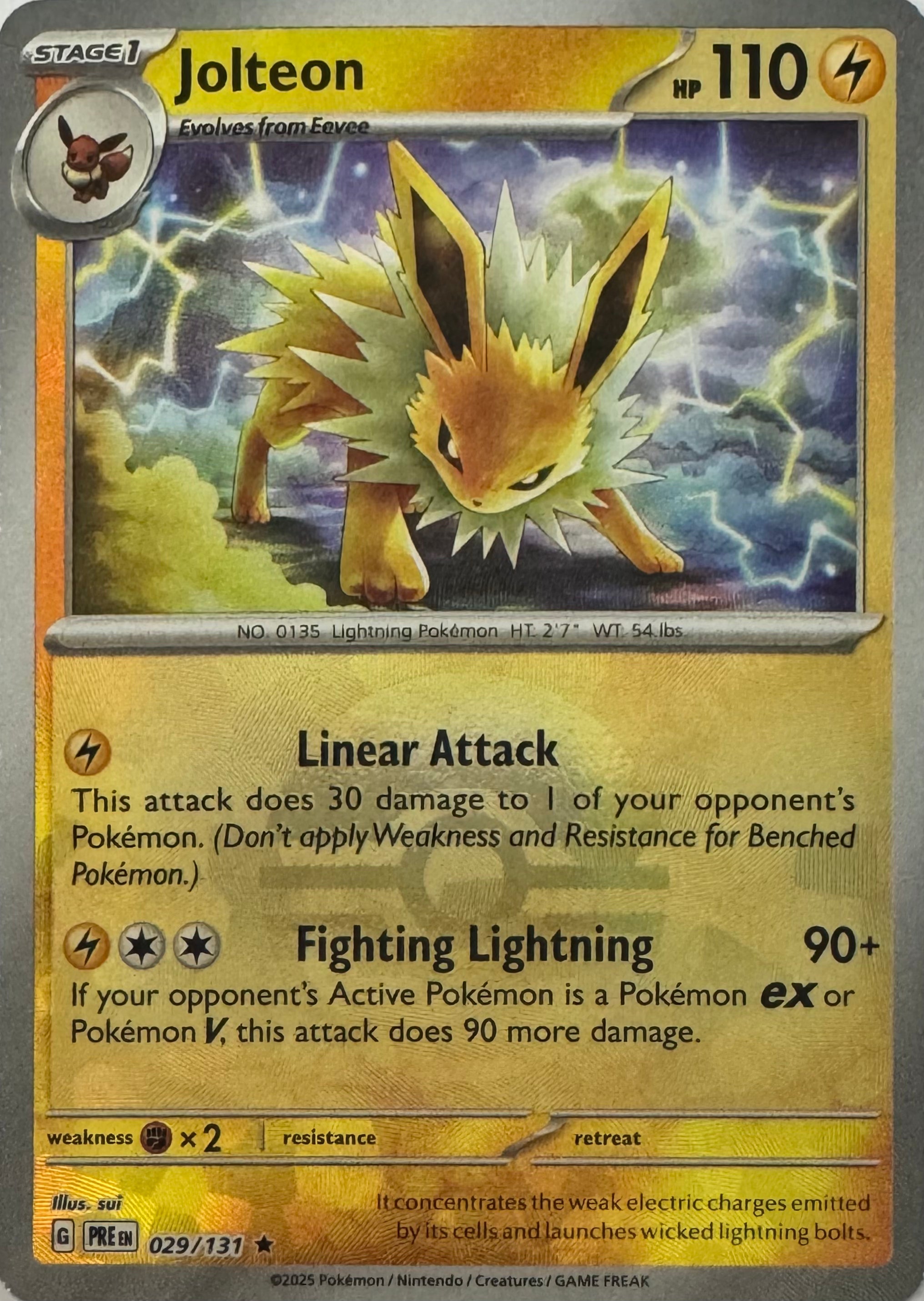 Pokemon Tcg Jolteon 029/131 (Poke Ball)