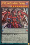 Yugioh! D/D/D Zero Doom Queen Machinex DOOD-EN003