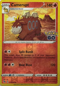 Pokemon Tcg Camerupt 014/078 Reverse (PGO)
