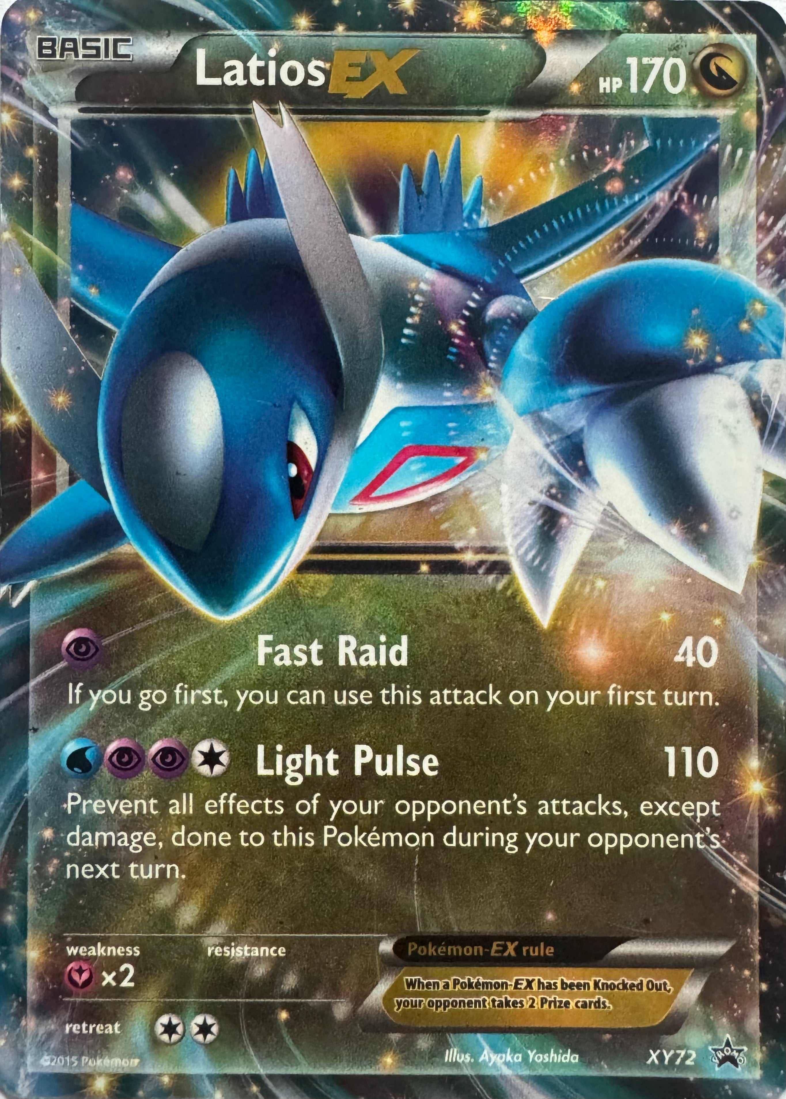 Pokemon Tcg Latios Ex Xy72 Promo (LP)