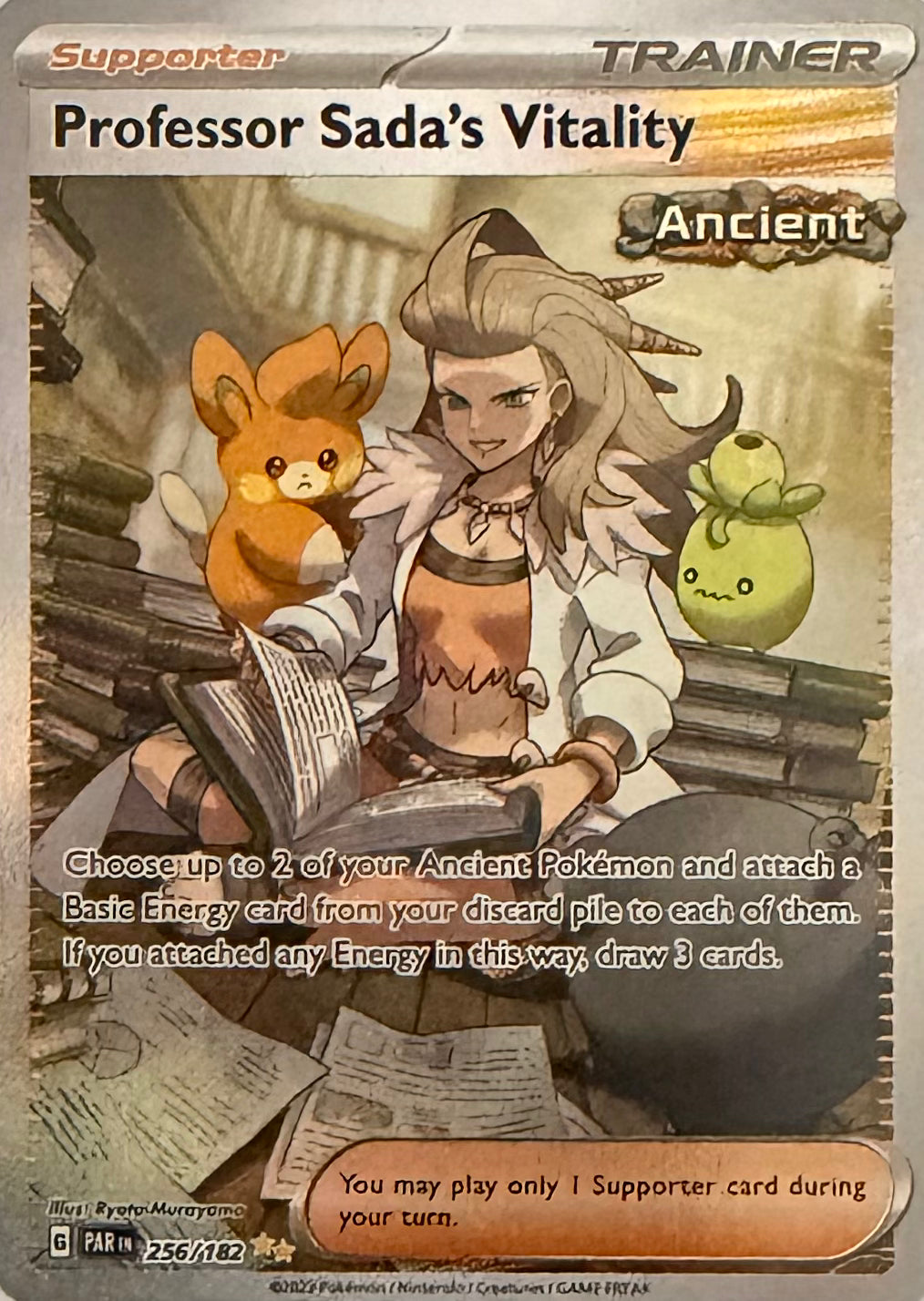 Pokemon Tcg Professor Sada’s Vitality 256/182