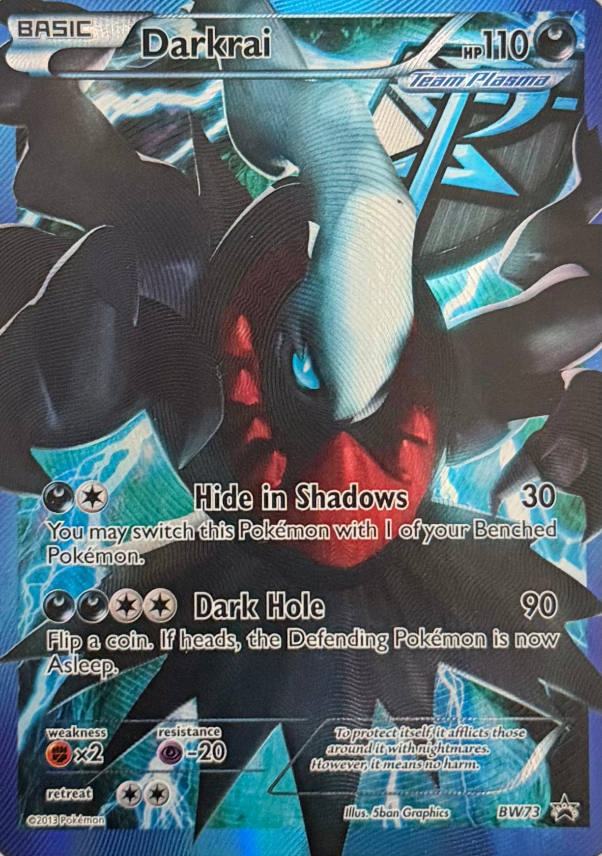 Pokemon Tcg Darkrai BW73