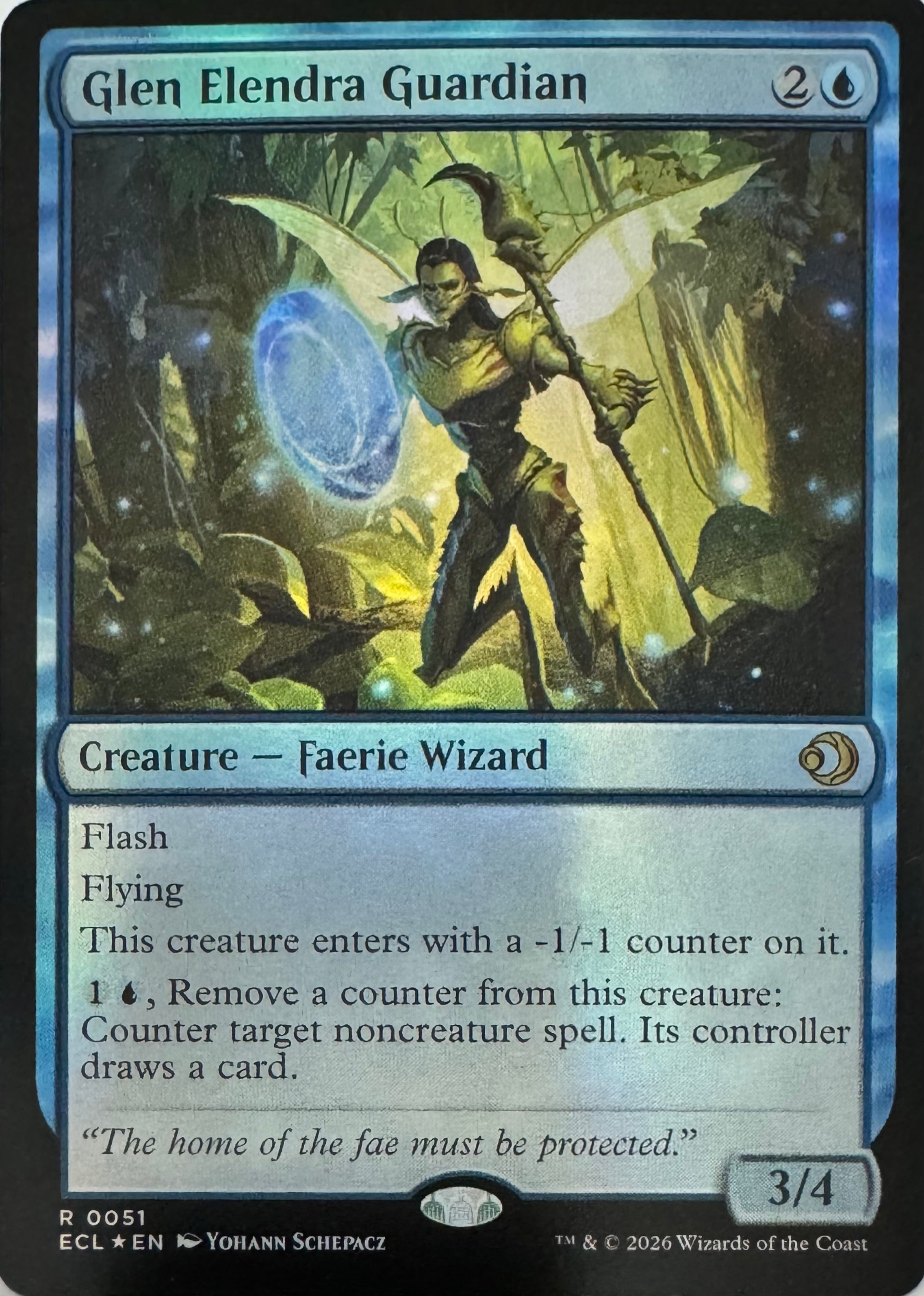Magic Glen Elendra Guardian 0051 Rare