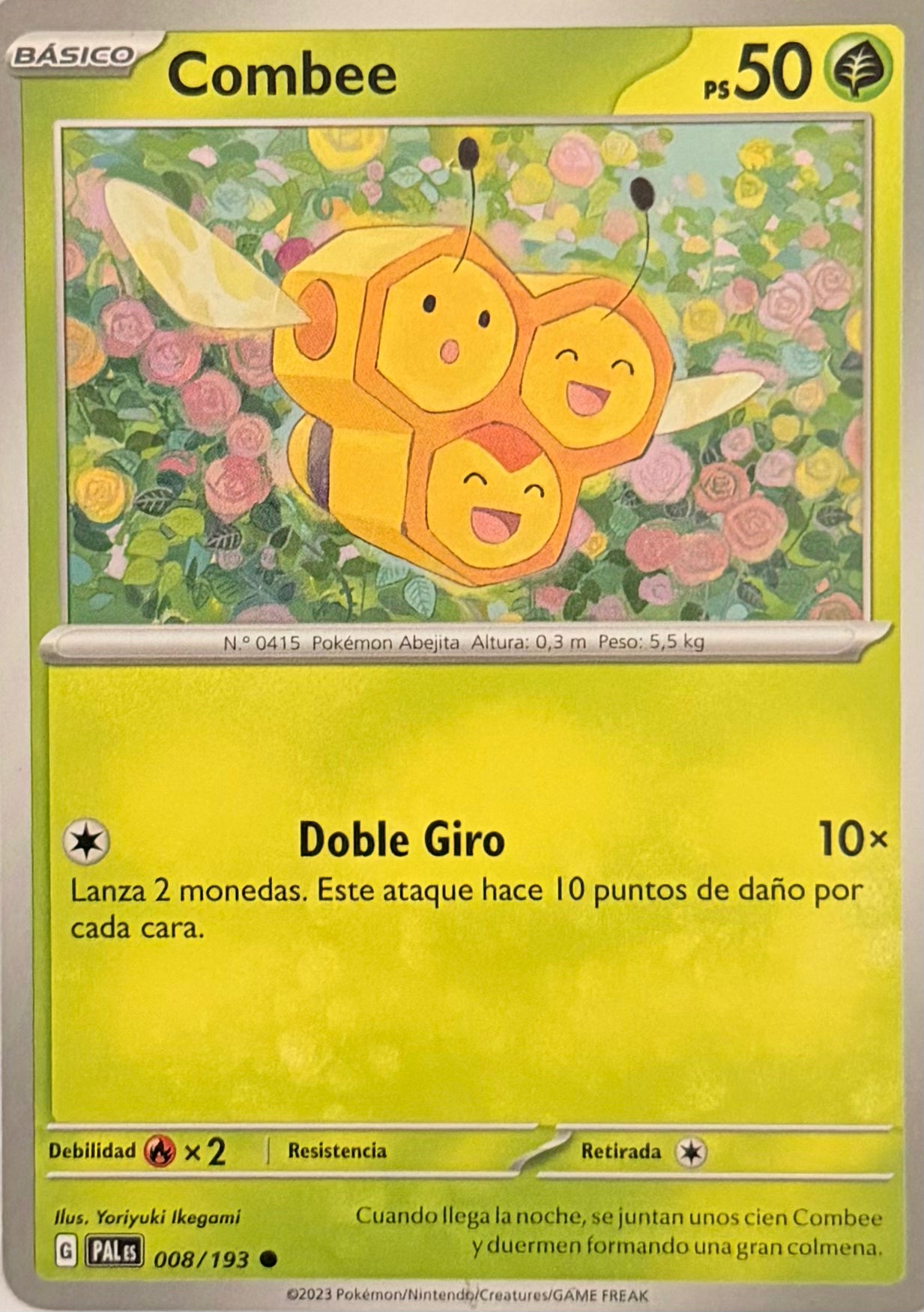 Pokemon Tcg Combee 008/193 Español