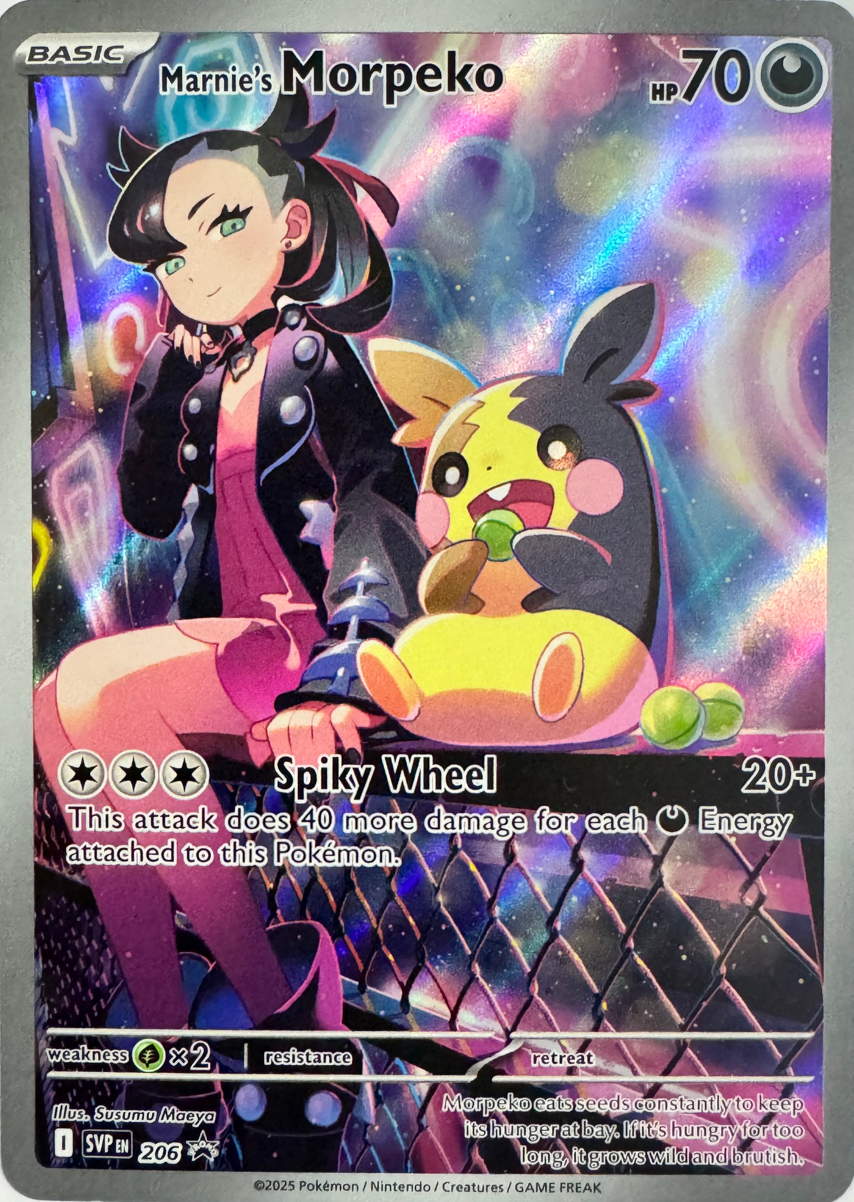 Pokemon Tcg Marnie’s Morpeko 206 Promo