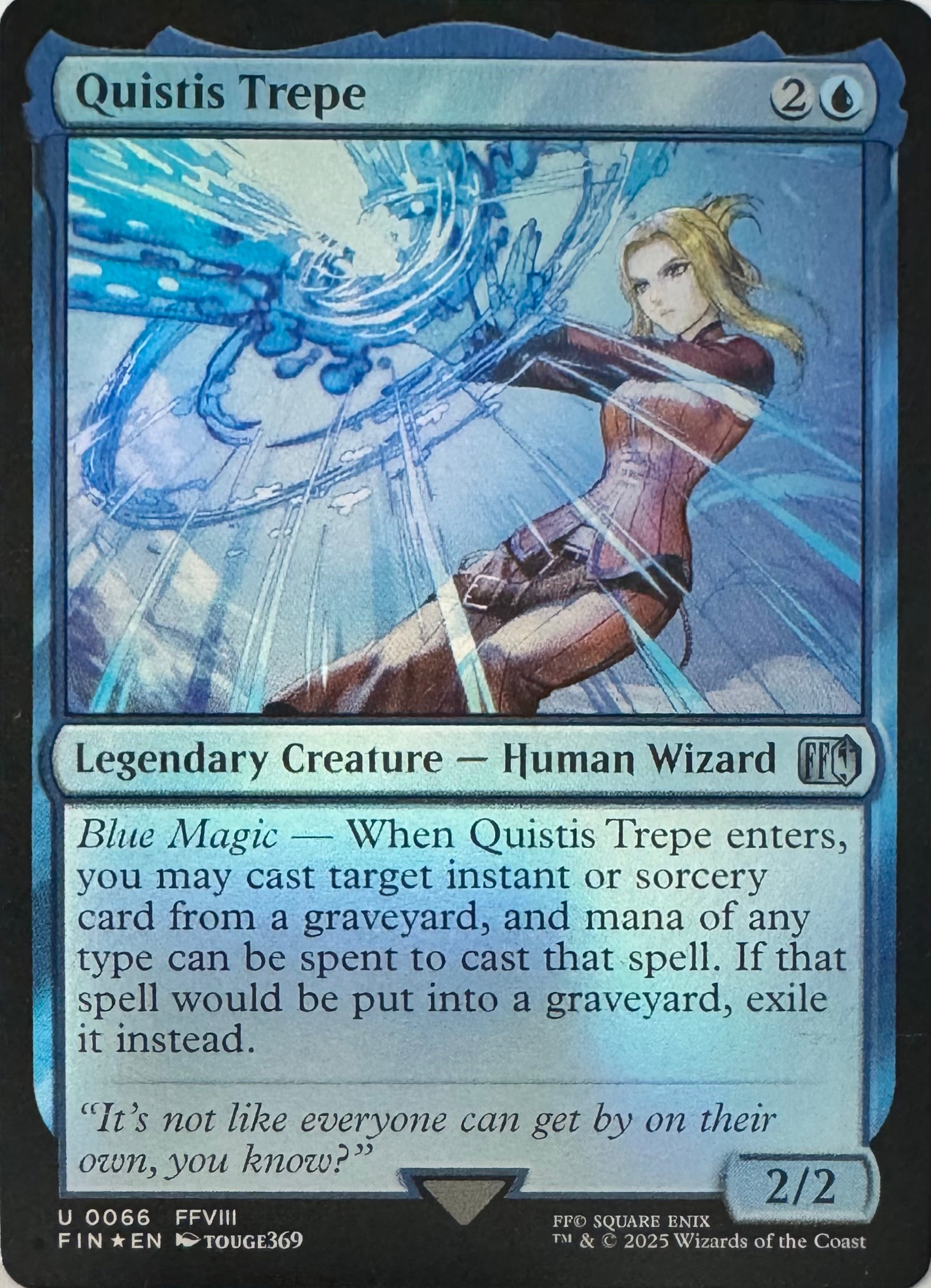 Magic Quistis Trepe 0066 Foil