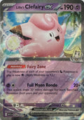 Pokemon Tcg Lillie's Clefairy Ex 076/217