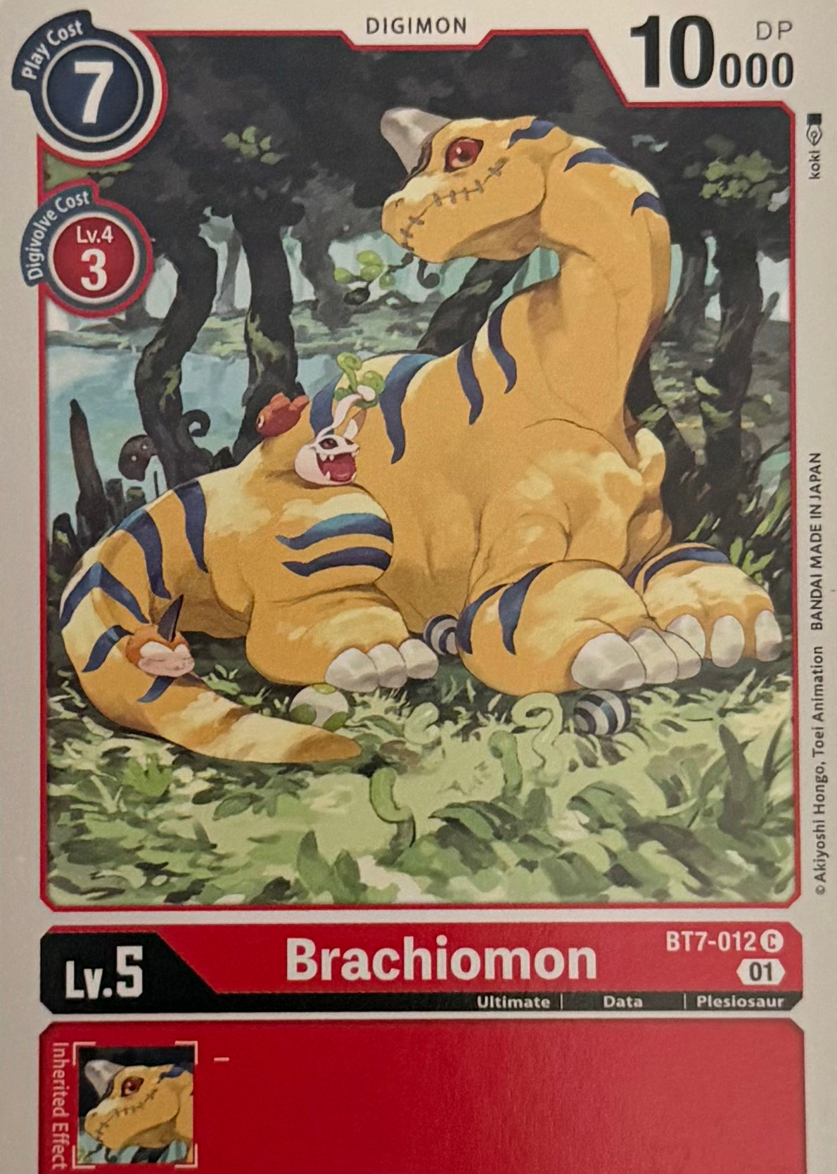 Digimon Tcg Brachiomon BT7-012