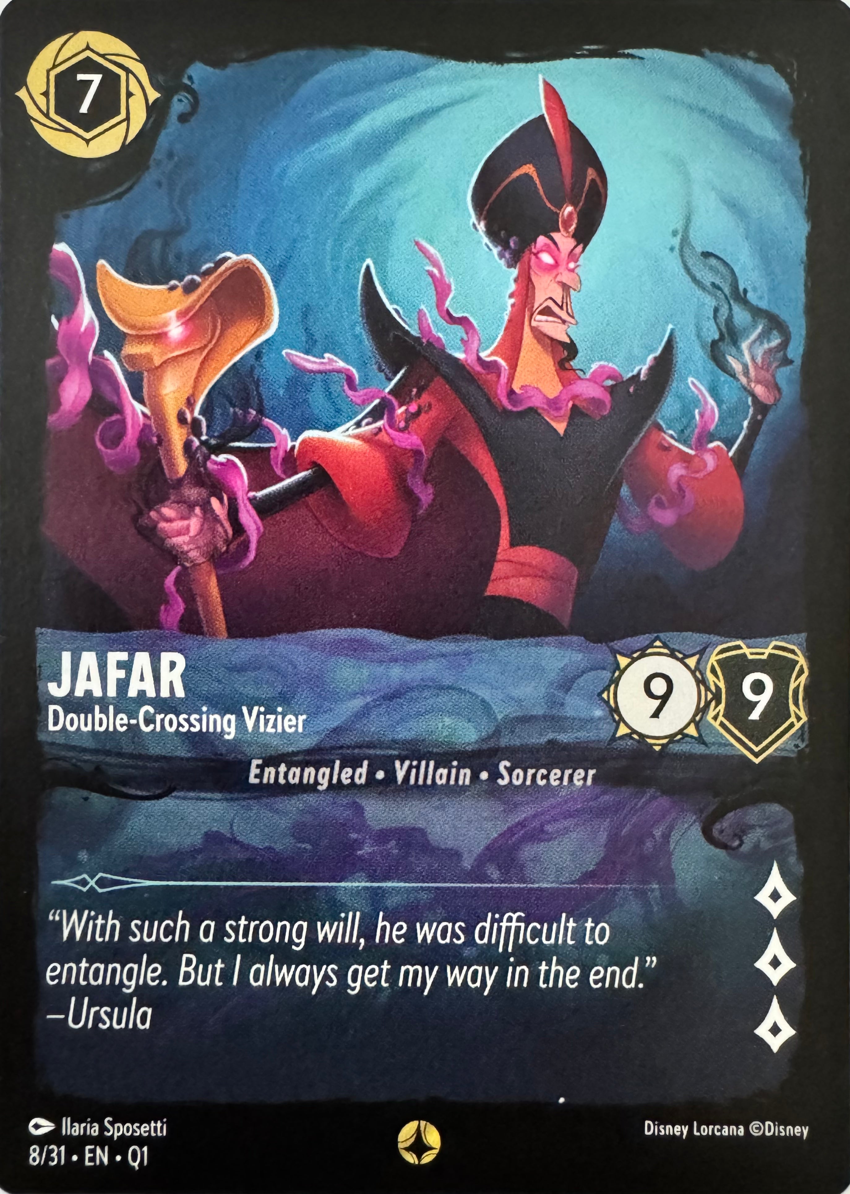 Disney Lorcana Jafar 8/31