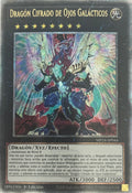 Yugioh! Dragón Cifrado De Ojos Galácticos MP24-SP044 1ª Edición (Quarter Century Secret Rare)