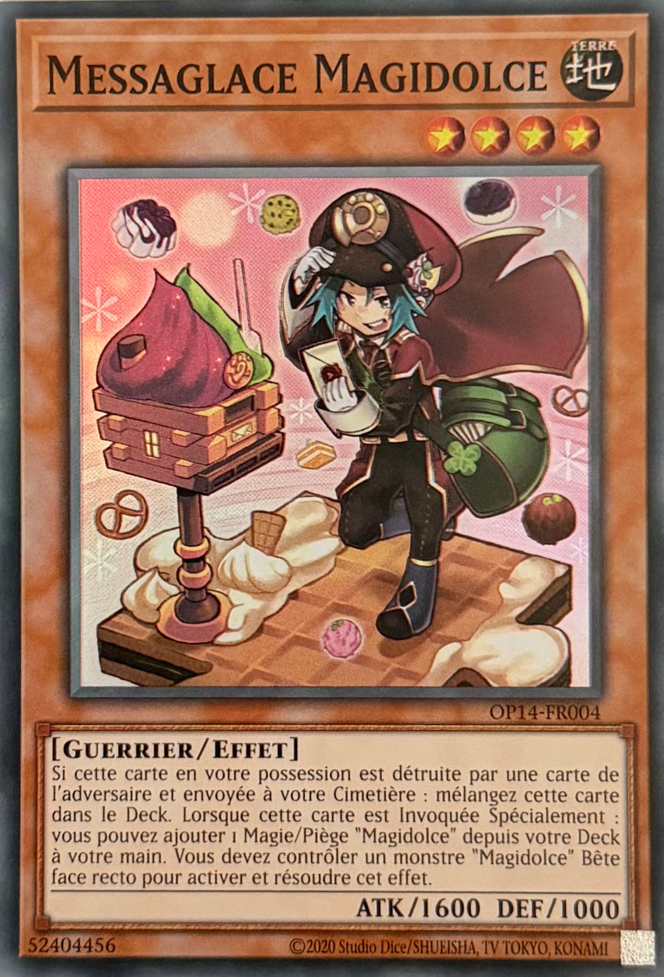 Yugioh! Messaglace Magidolce OP14-FR004