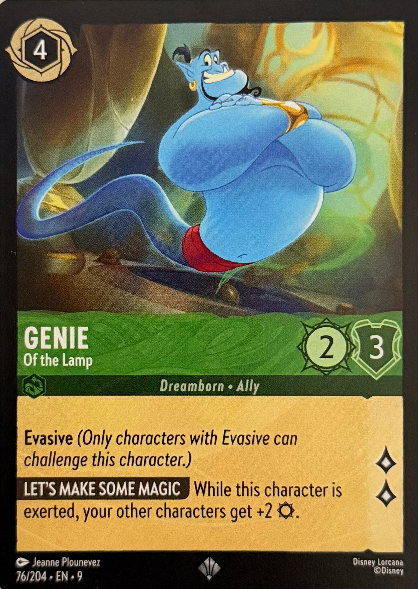 Disney Lorcana Genie 76/204
