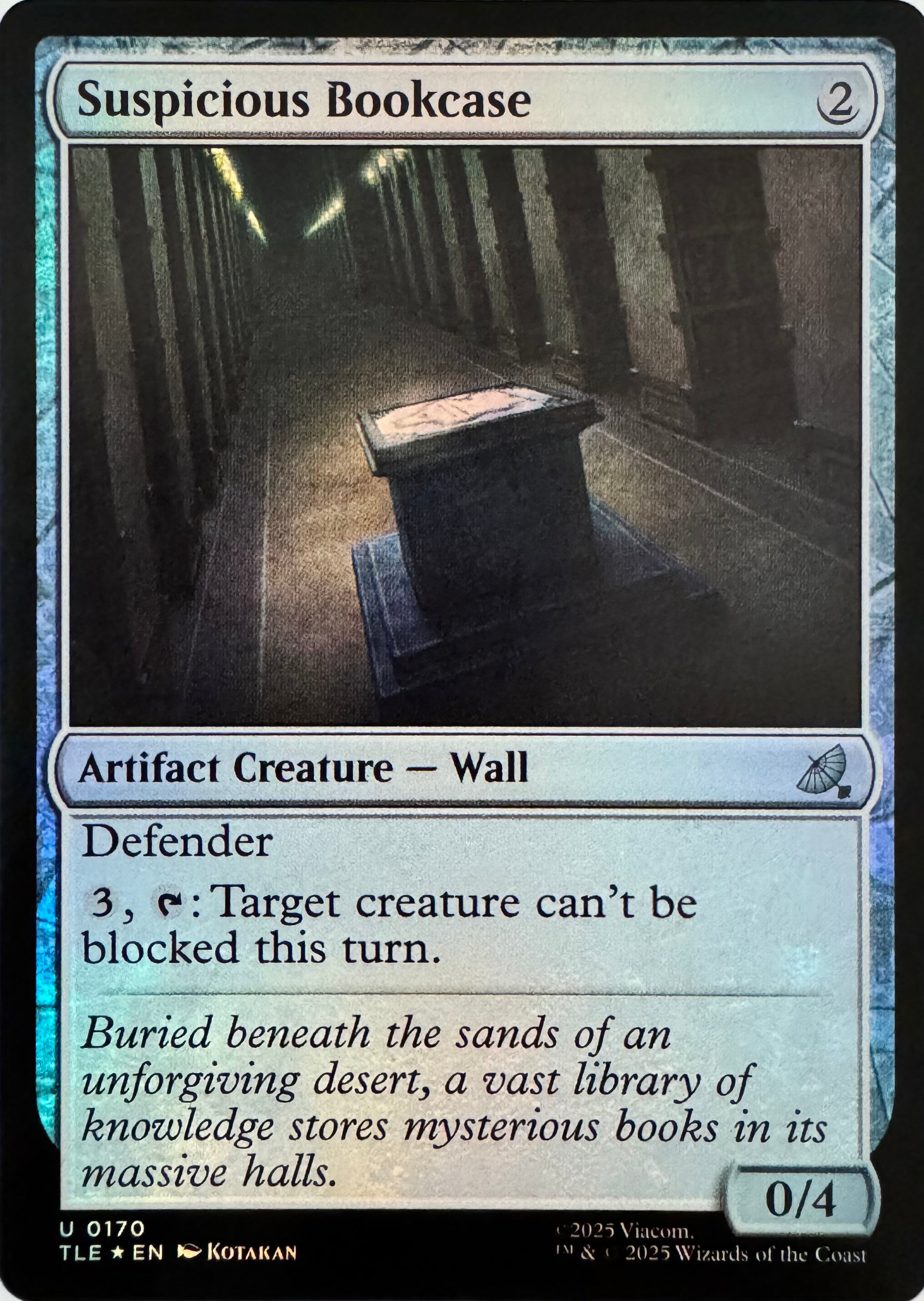Magic Suspicious Bookcase 0170 Foil