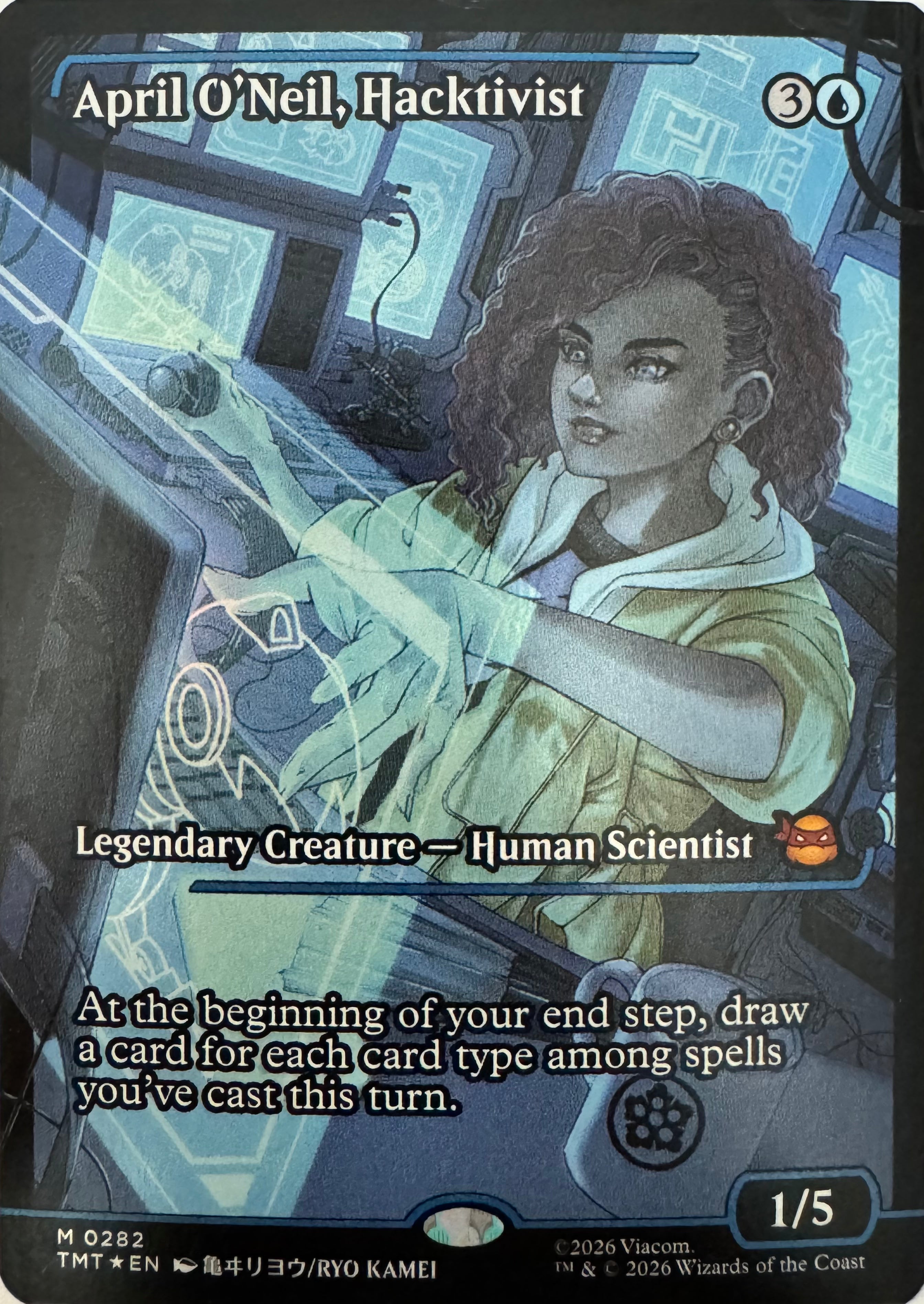 Magic April O’Neil, Hacktivist 0282 Foil