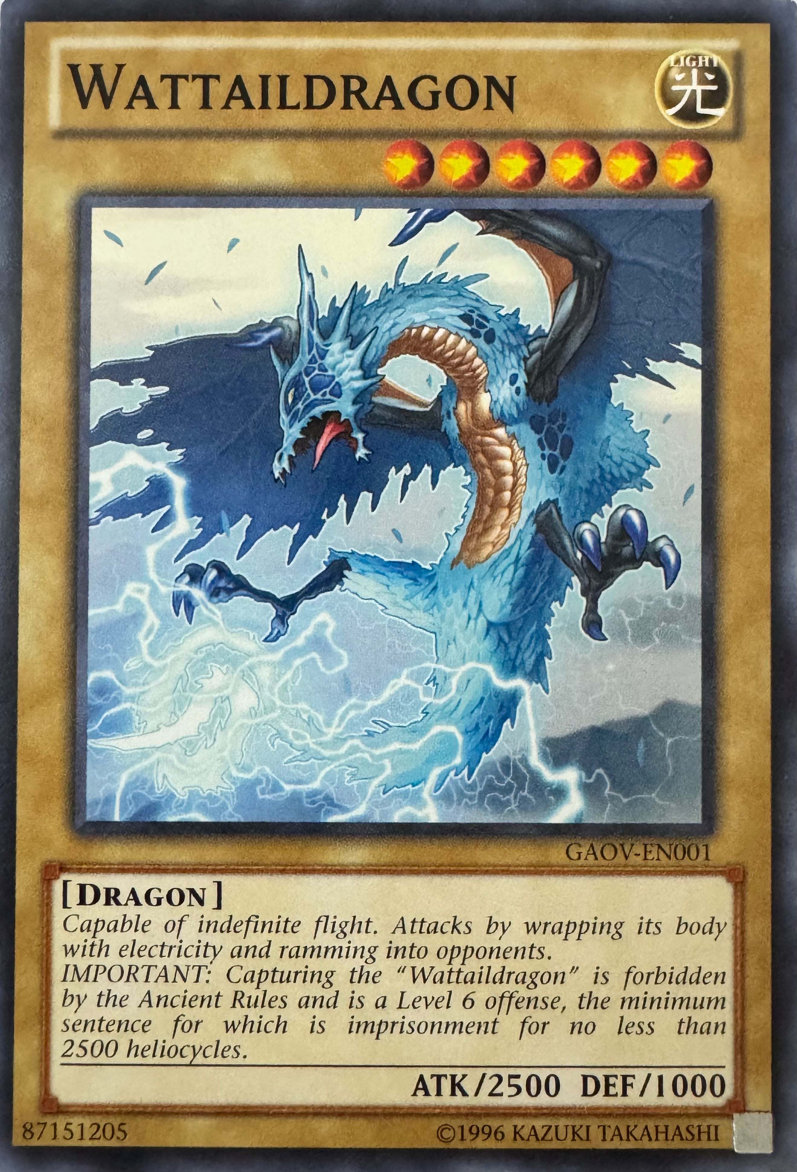 Yugioh! Wattaildragon Gaov-en001