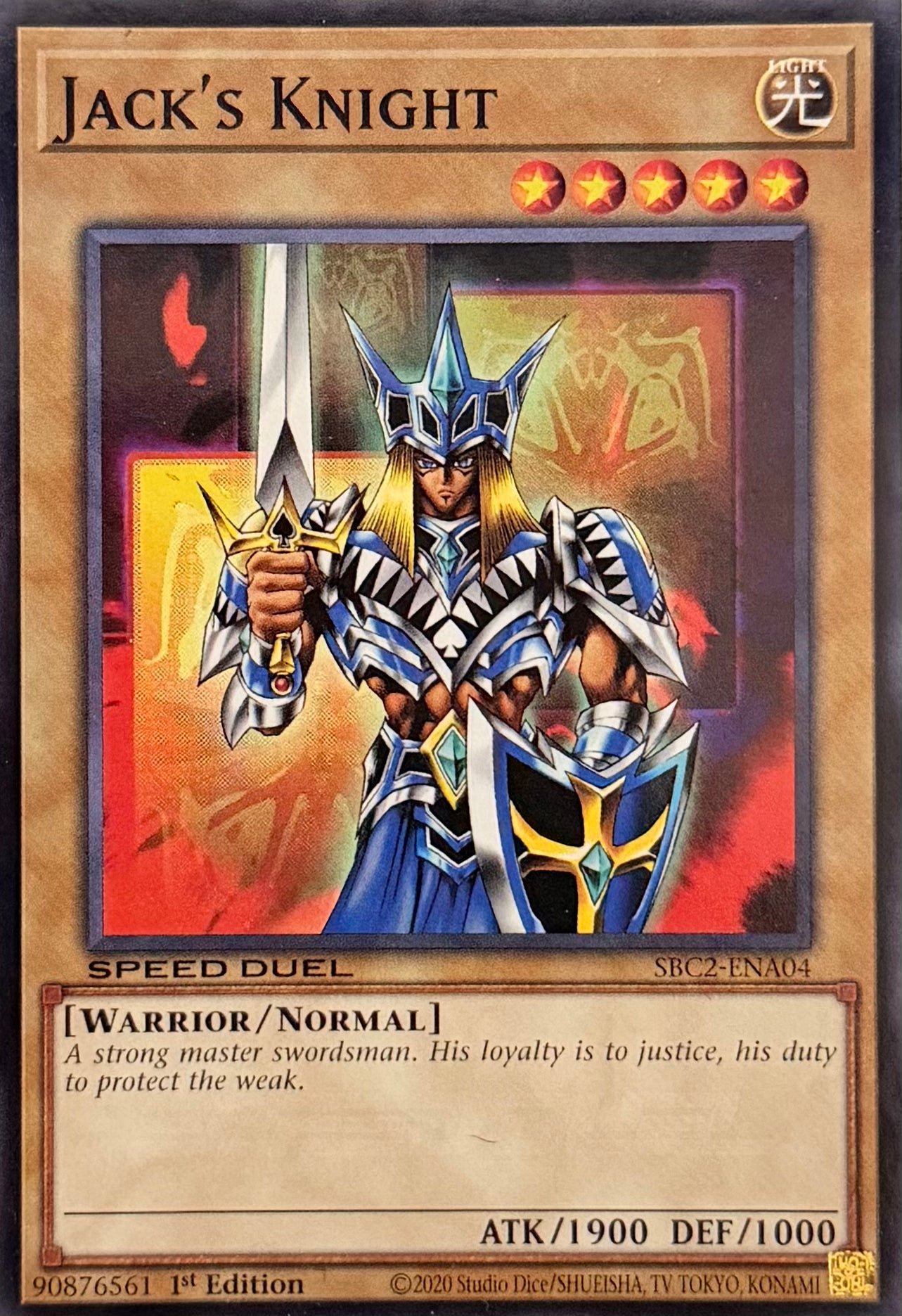 Yugioh! Jack’s Knight SBC2-ENA04