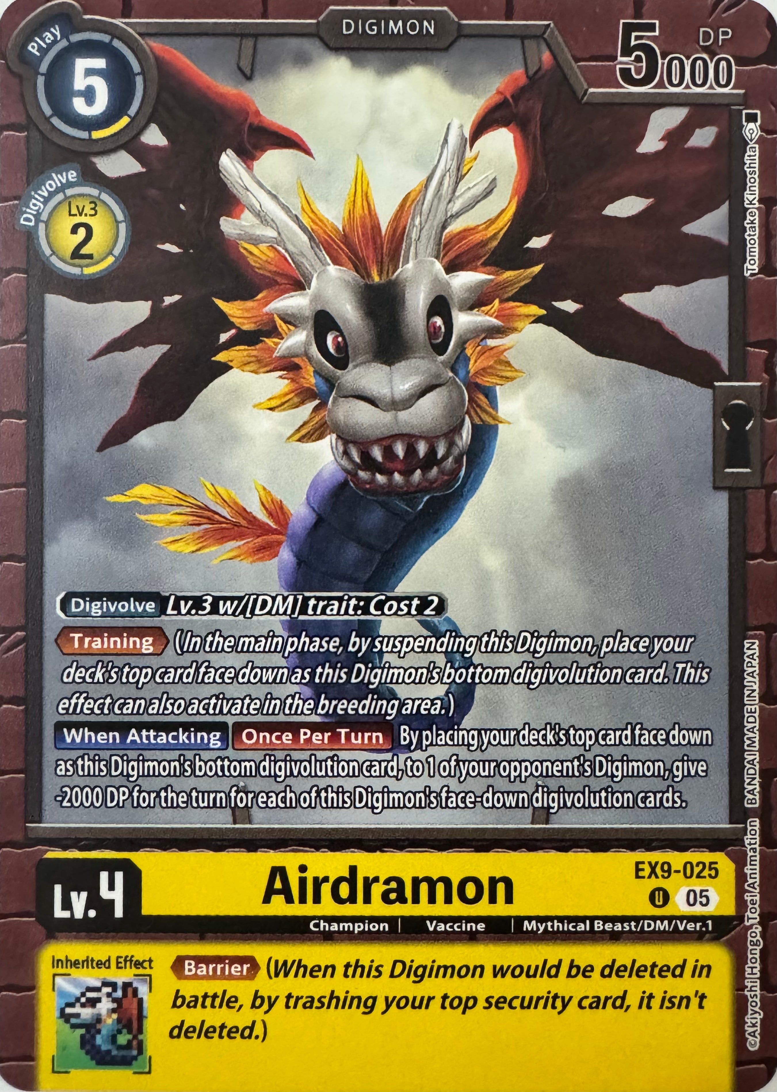 Digimon Tcg Airdramon Ex9-025