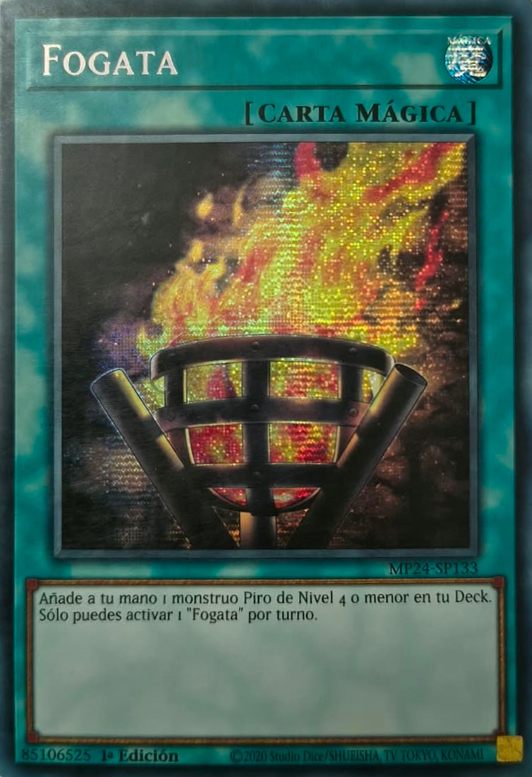 Yugioh! Fogata MP24-SP133 1ra Edición Prismatic