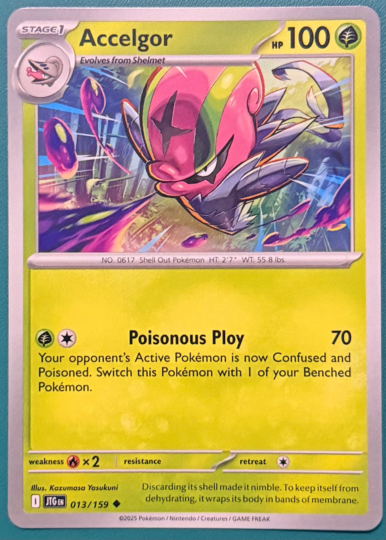 Pokemon Tcg Accelgor 013/159