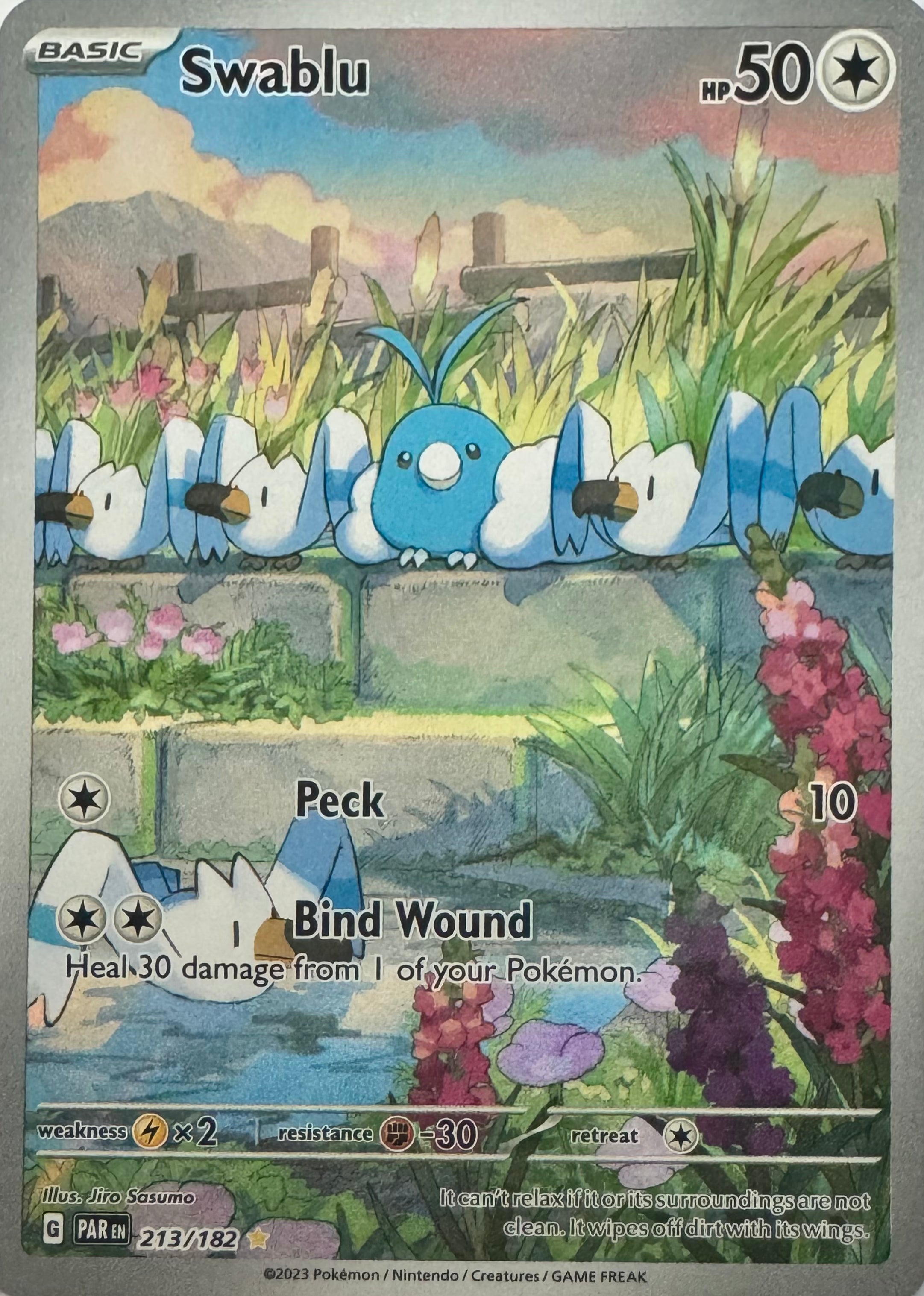 Pokemon Tcg Swablu 213/182