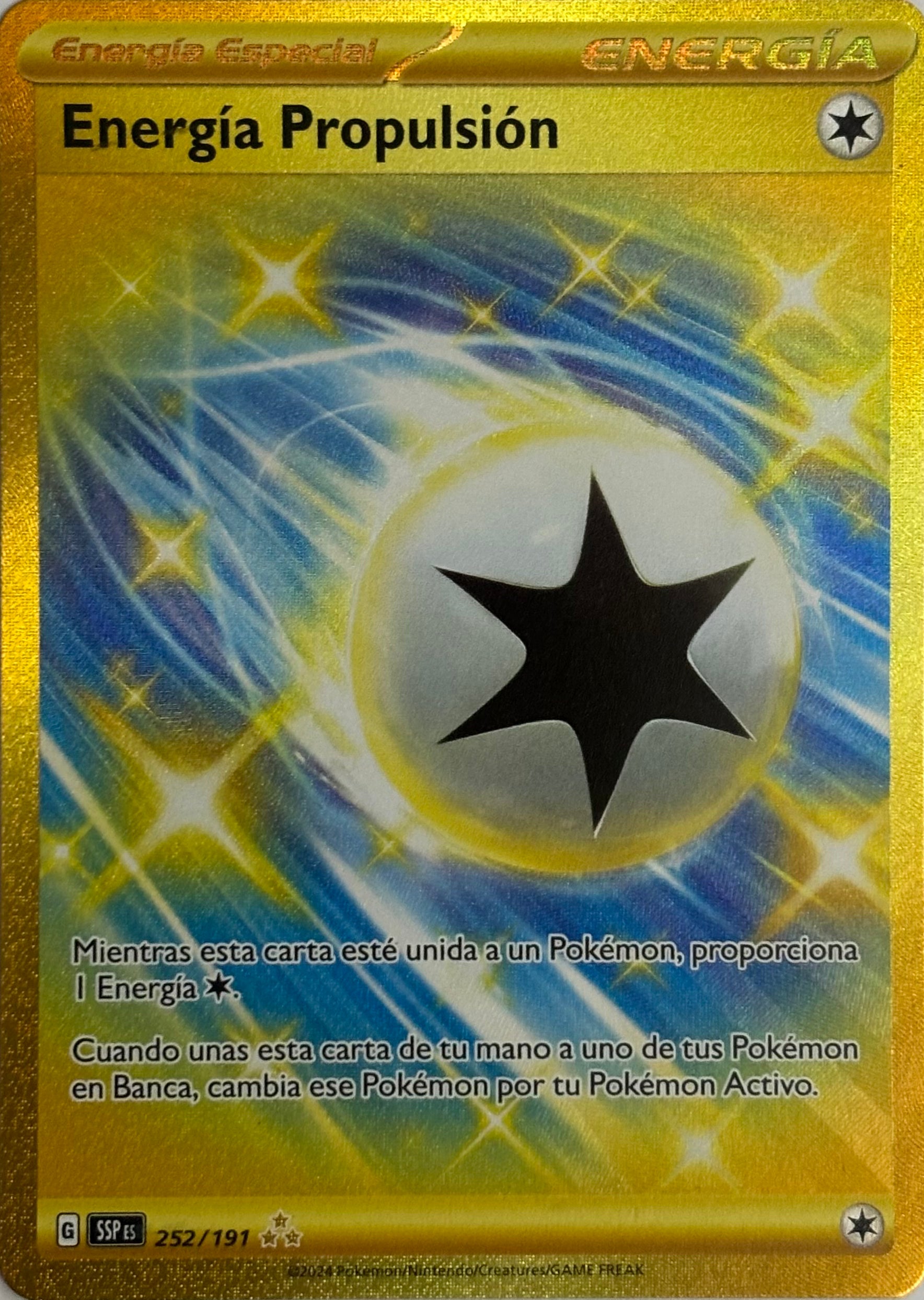 Pokemon Tcg Energía Propulsión 252/191 (Español)