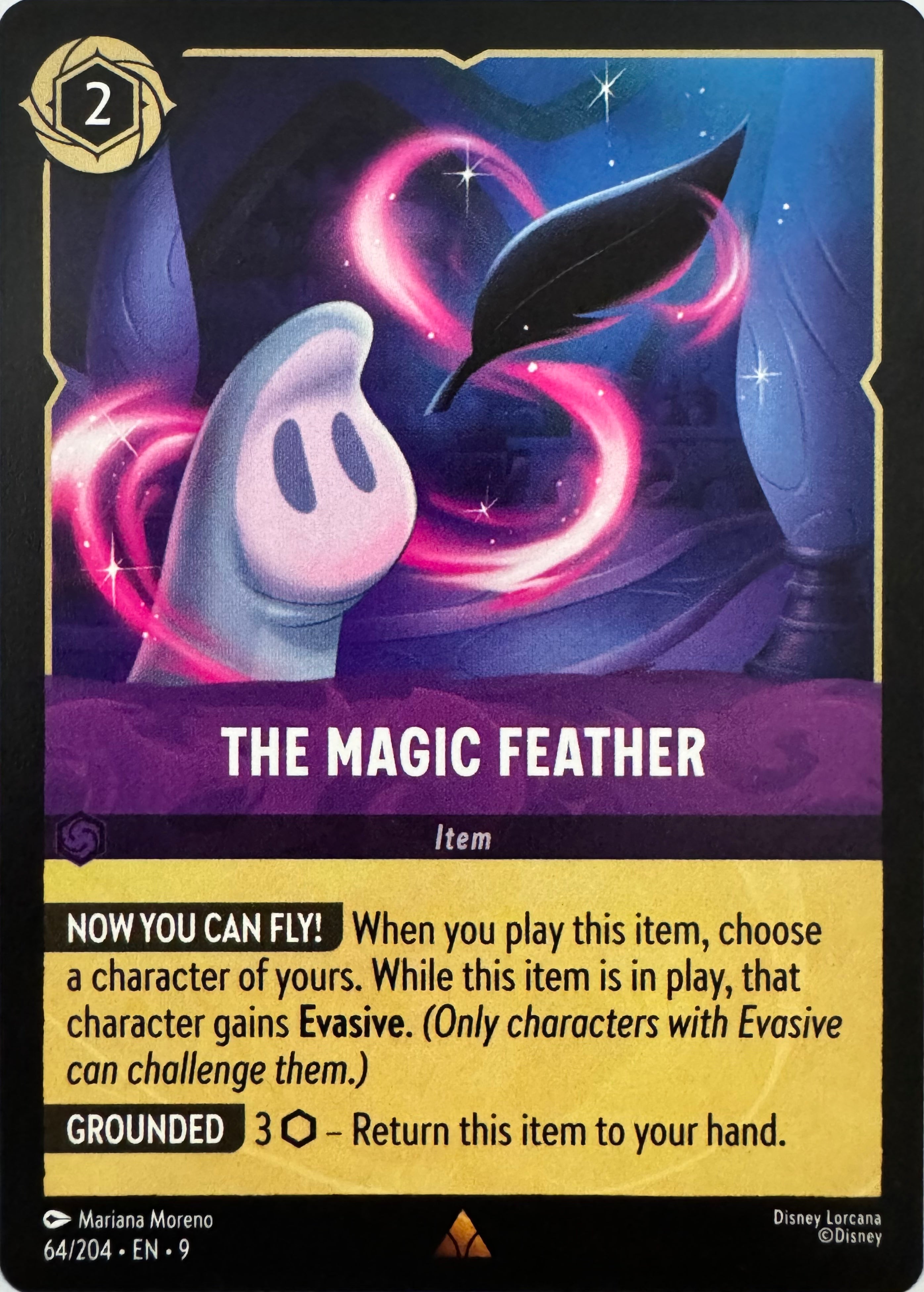 Disney Lorcana The Magic Feather 64/204