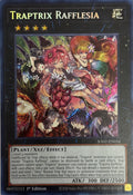 Yugioh! Tcg Traptrix Rafflesia RA02-EN034 1st Edition Secret