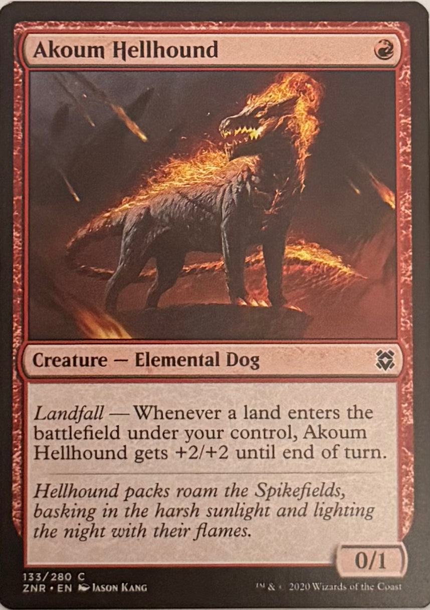 Magic Akoum Hellbound 133/280