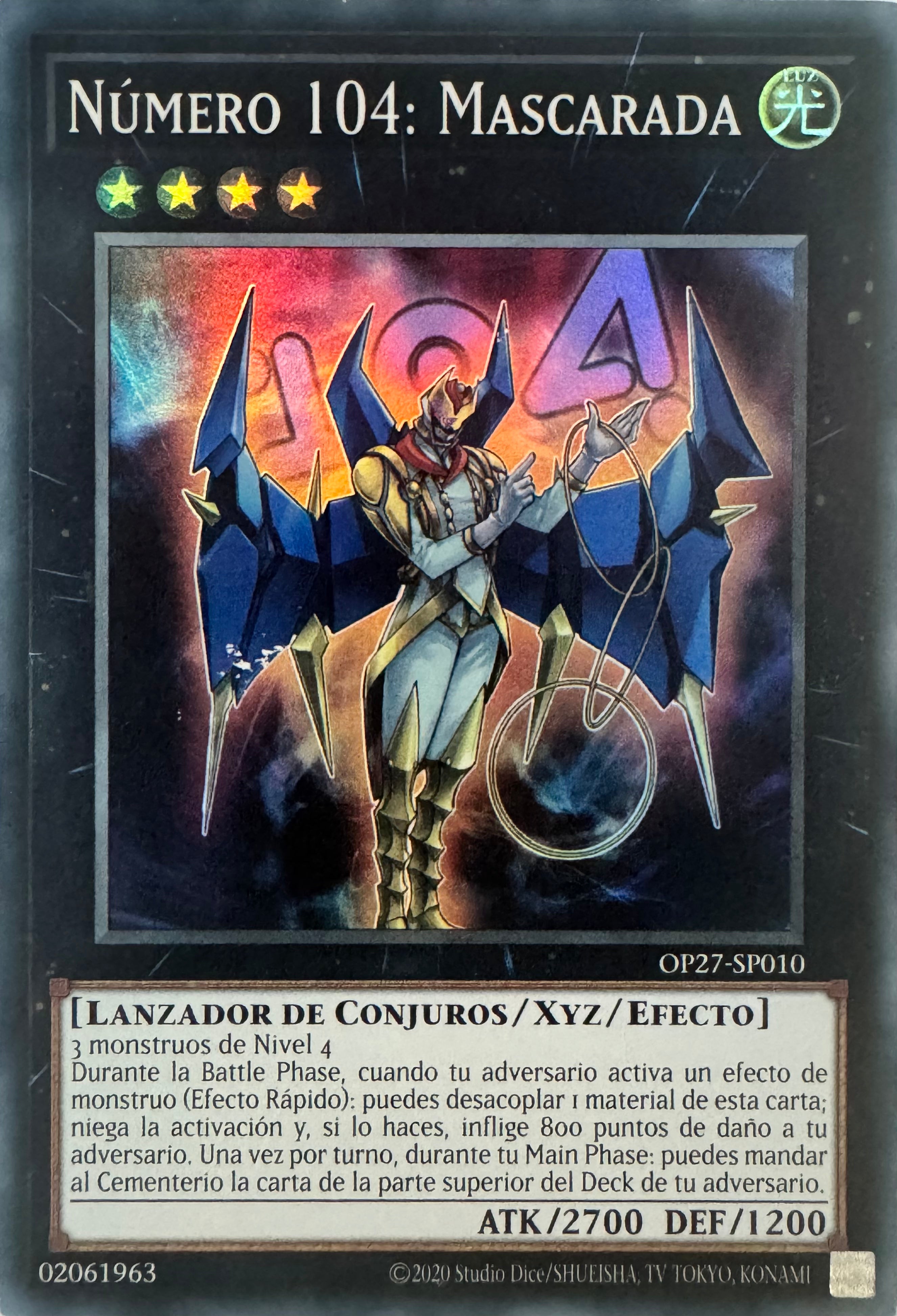 Yugioh! 104: Mascarada Op27-sp010