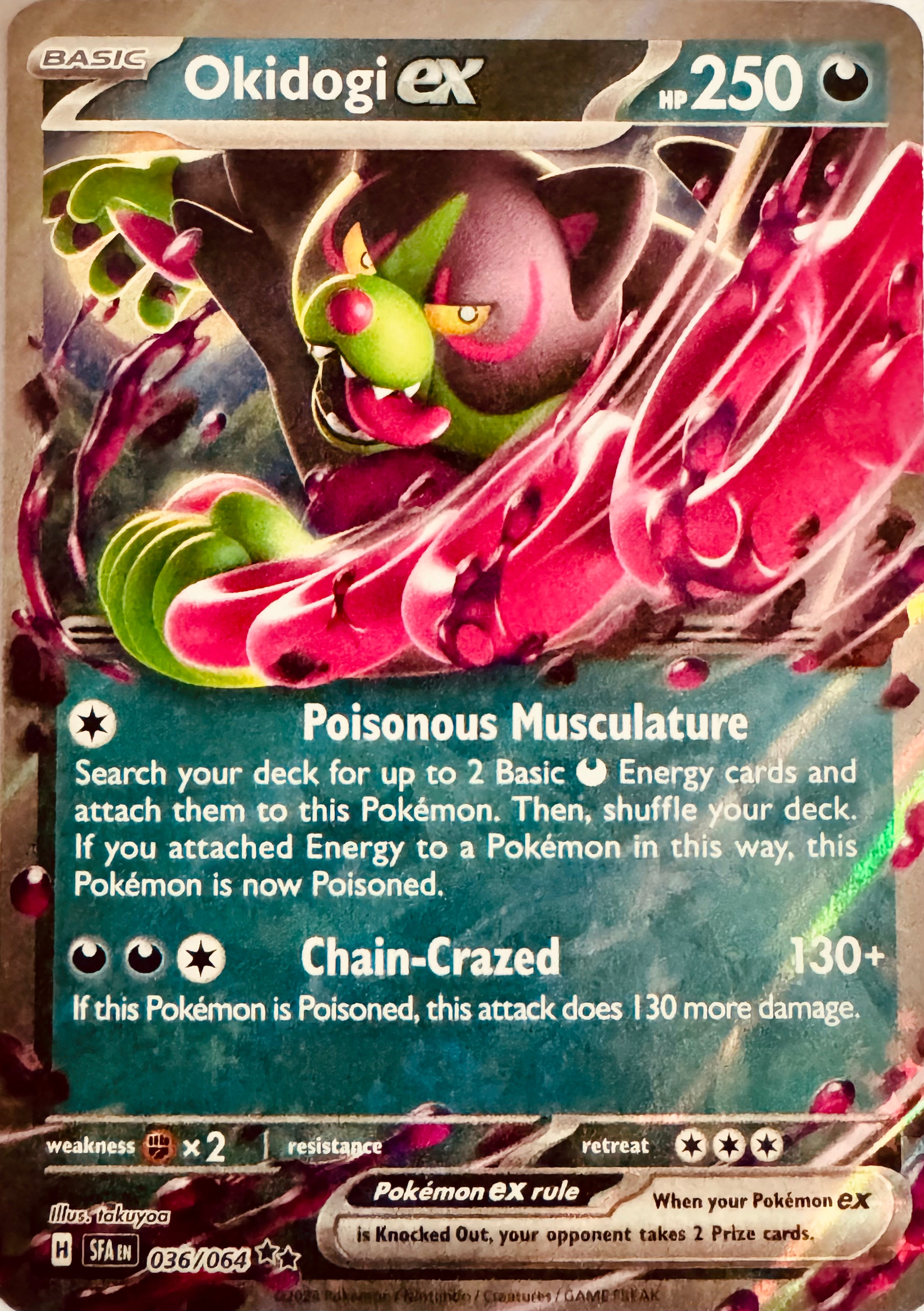 Pokémon Tcg Okidogi Ex 036/064