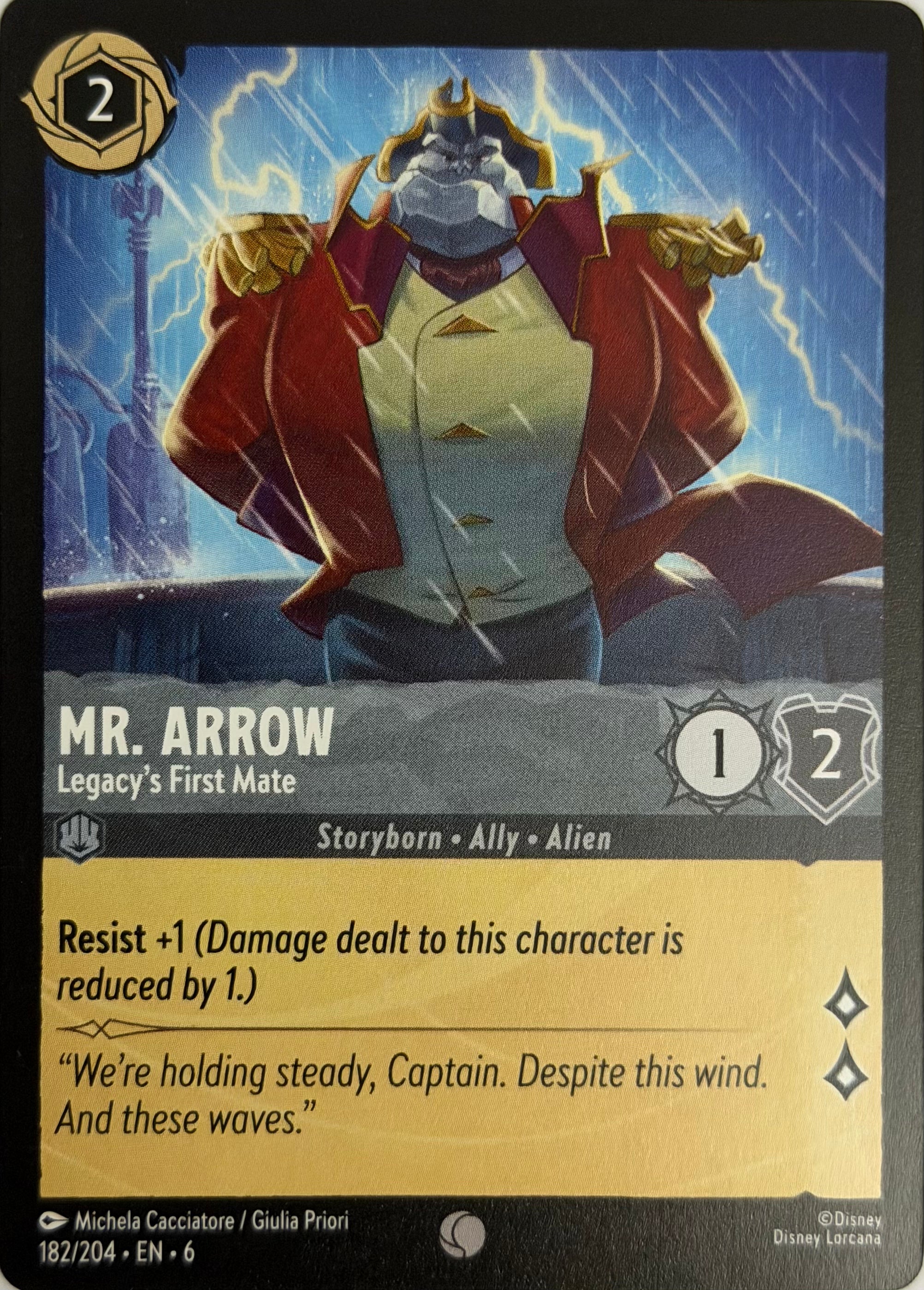 Disney Lorcana Mr. Arrow 182/204