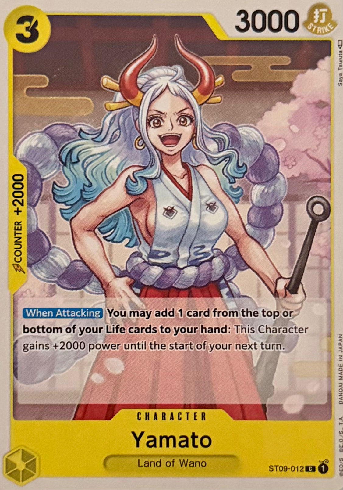 One Piece Tcg Yamato ST09-012