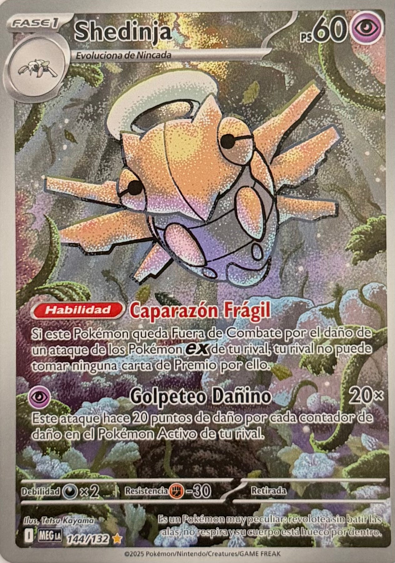 Pokemon Tcg Shedinja 144/132 Español