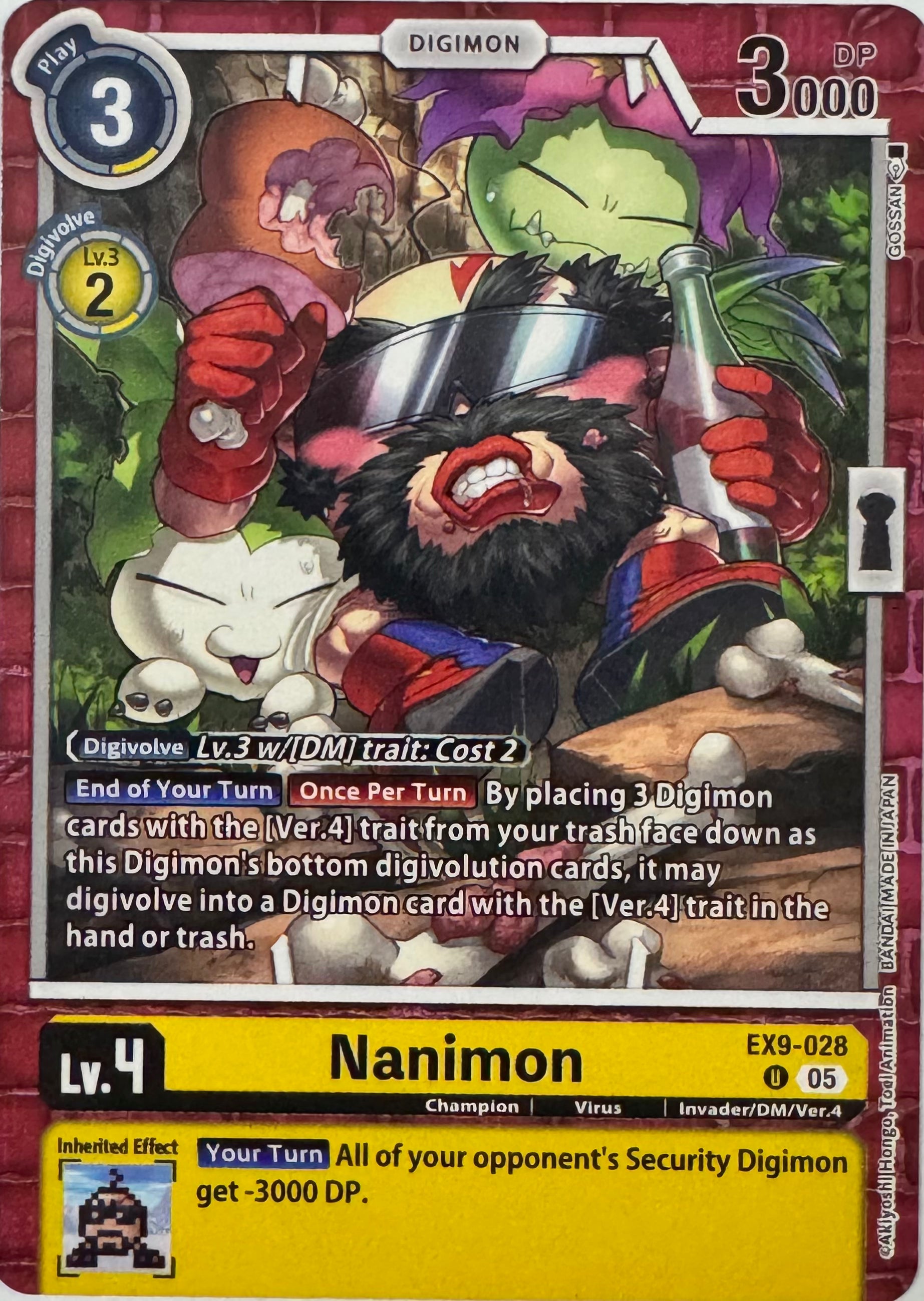 Digimon Tcg Nanimon Ex9-028