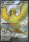 Pokemon Tcg Pidgeot Ex 221/091 Shiny