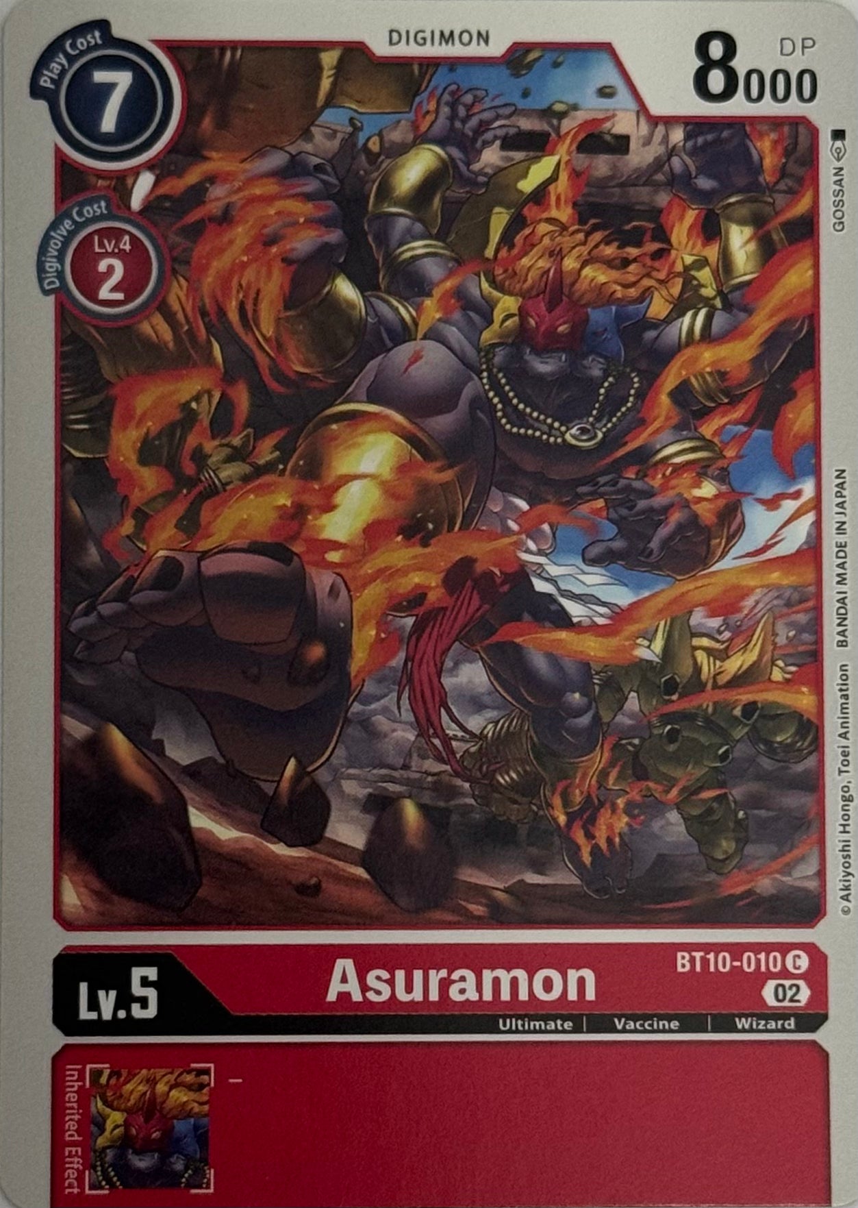 Digimon Tcg Asuramon Bt10-010