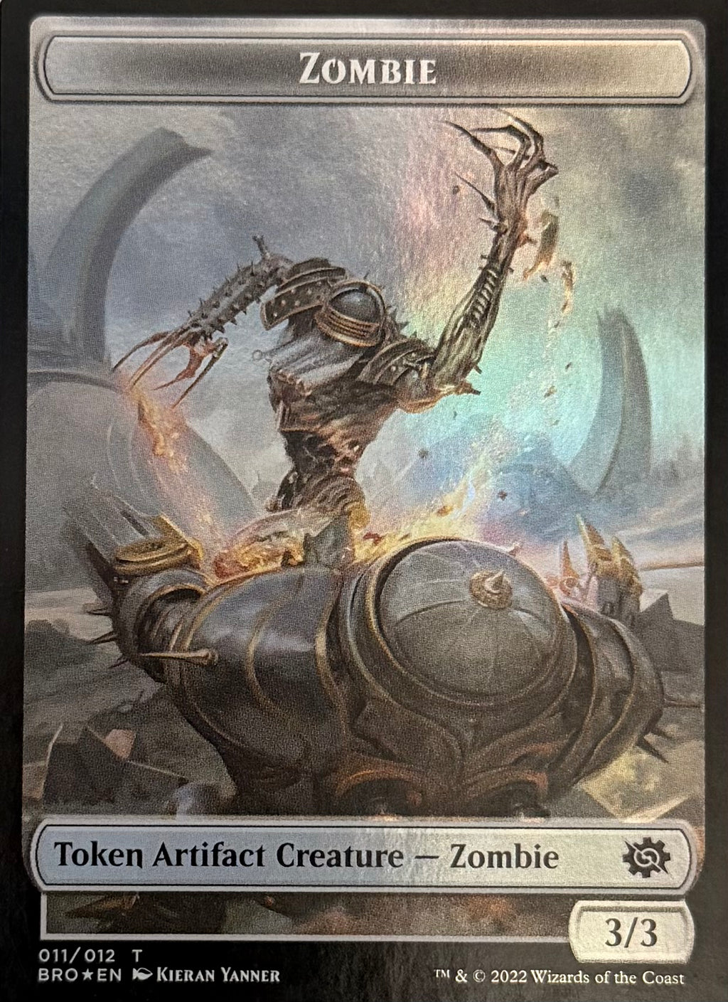 Magic Powerstone Token 007/012 - Zombie