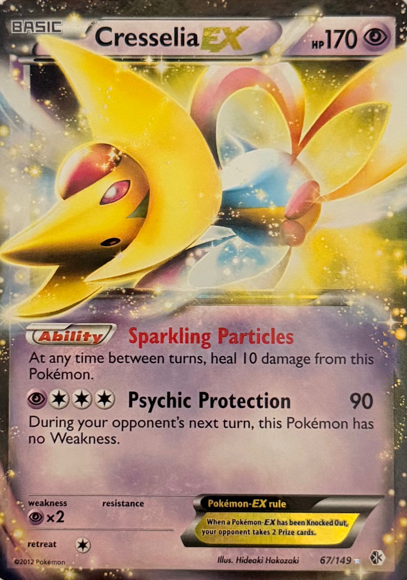 Pokemon Tcg Cresselia Ex 67/149
