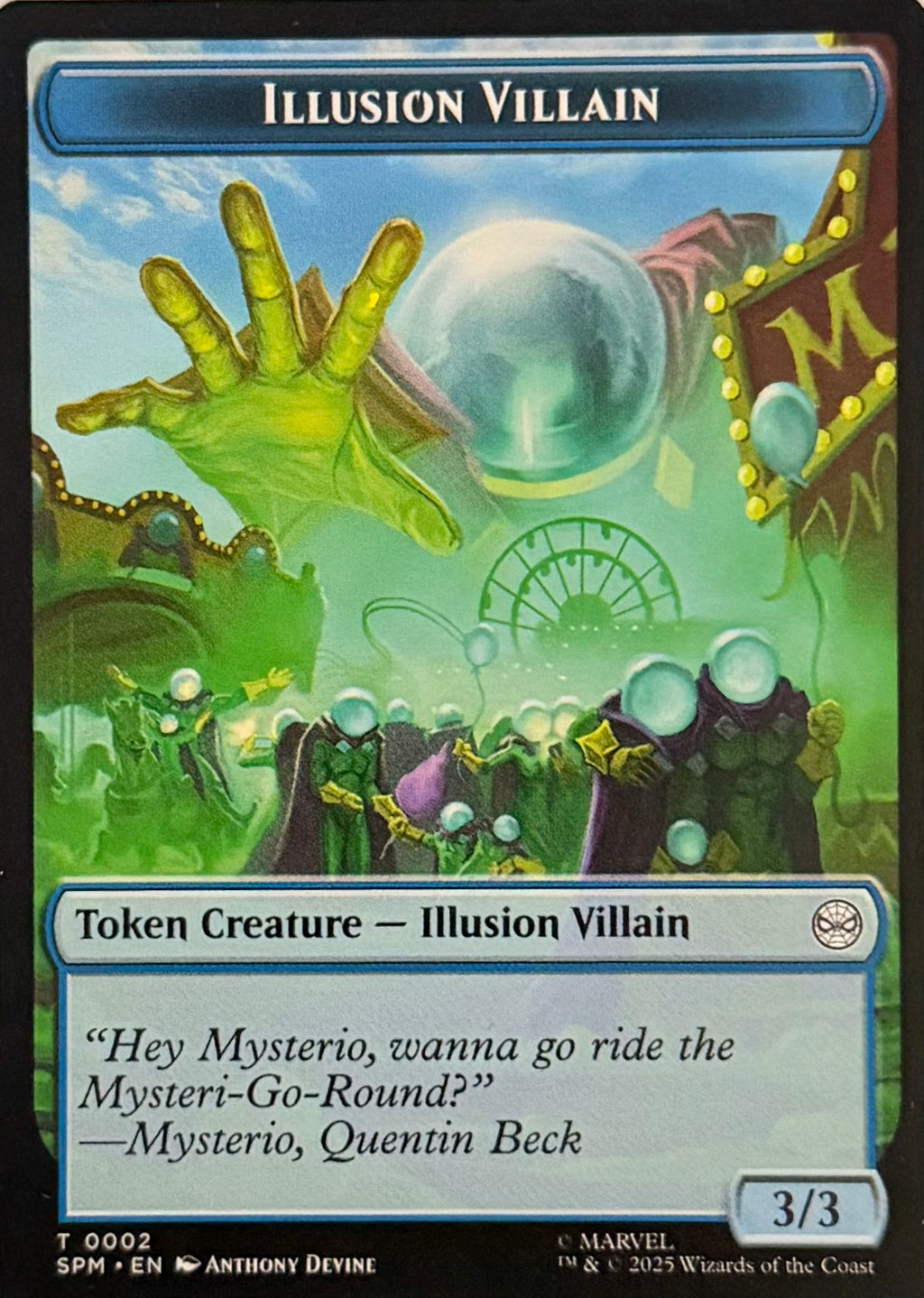 Magic Spider // Ilusion Villain 0002
